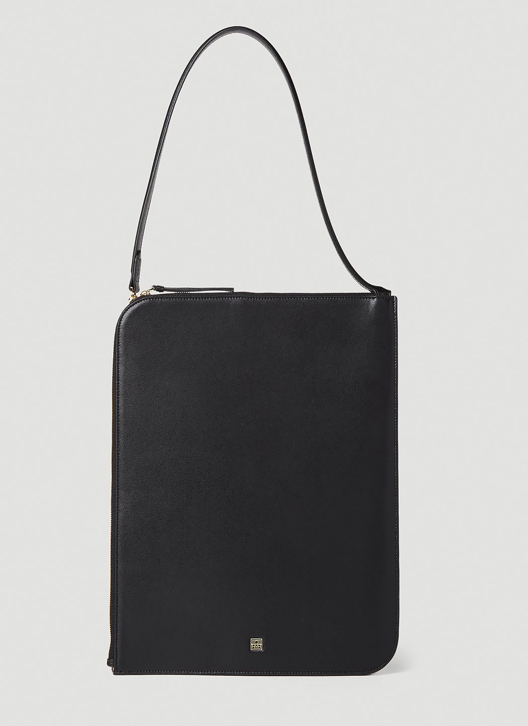 TOTEME Slim Shoulder Bag in Black | LN-CC