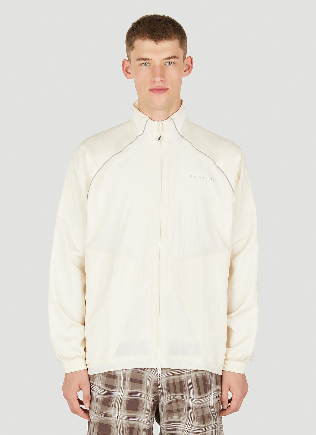 Material Mix Track Jacket