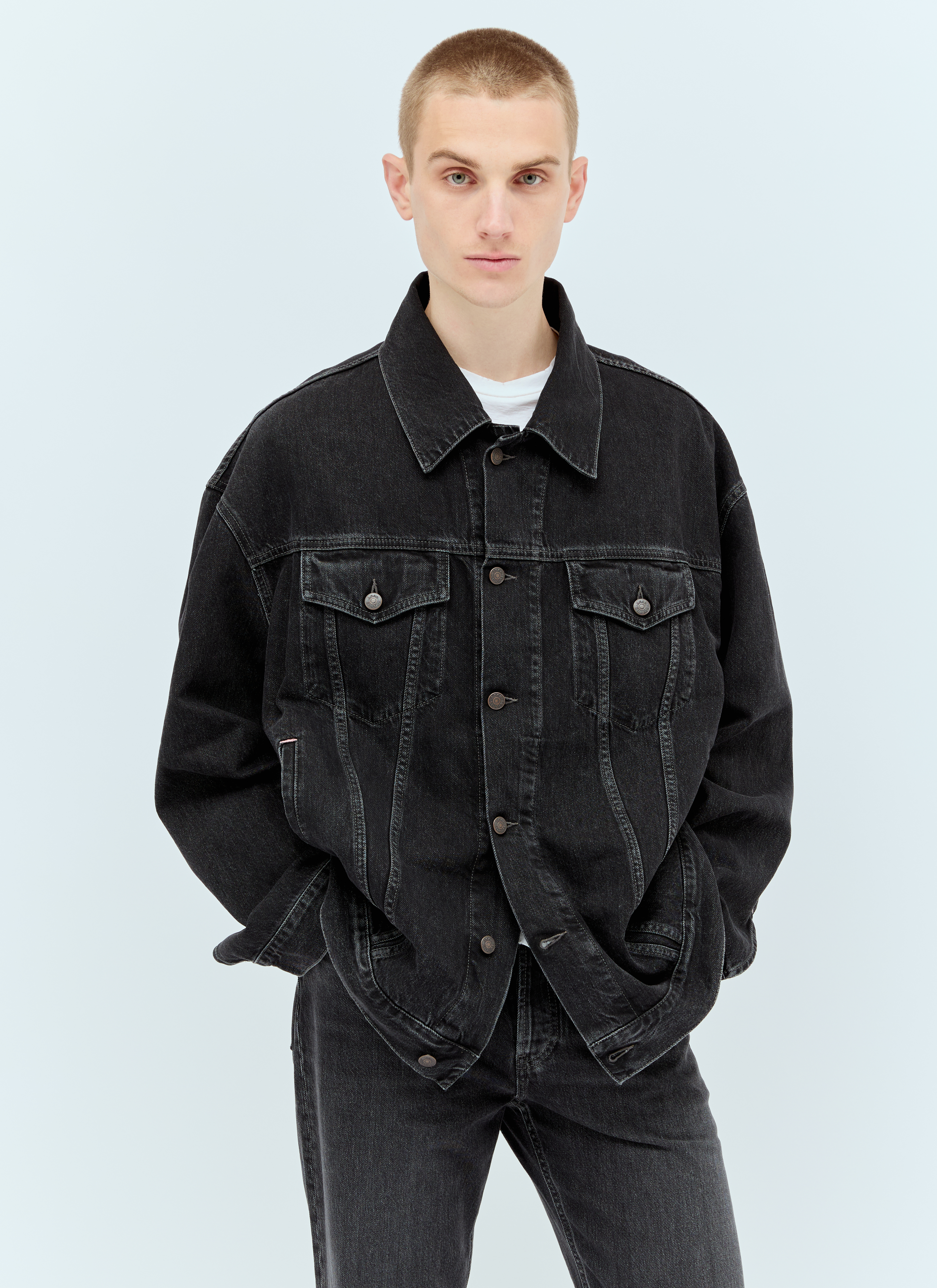 Acne Studios レディース オーバーサイズデニムジャケット の