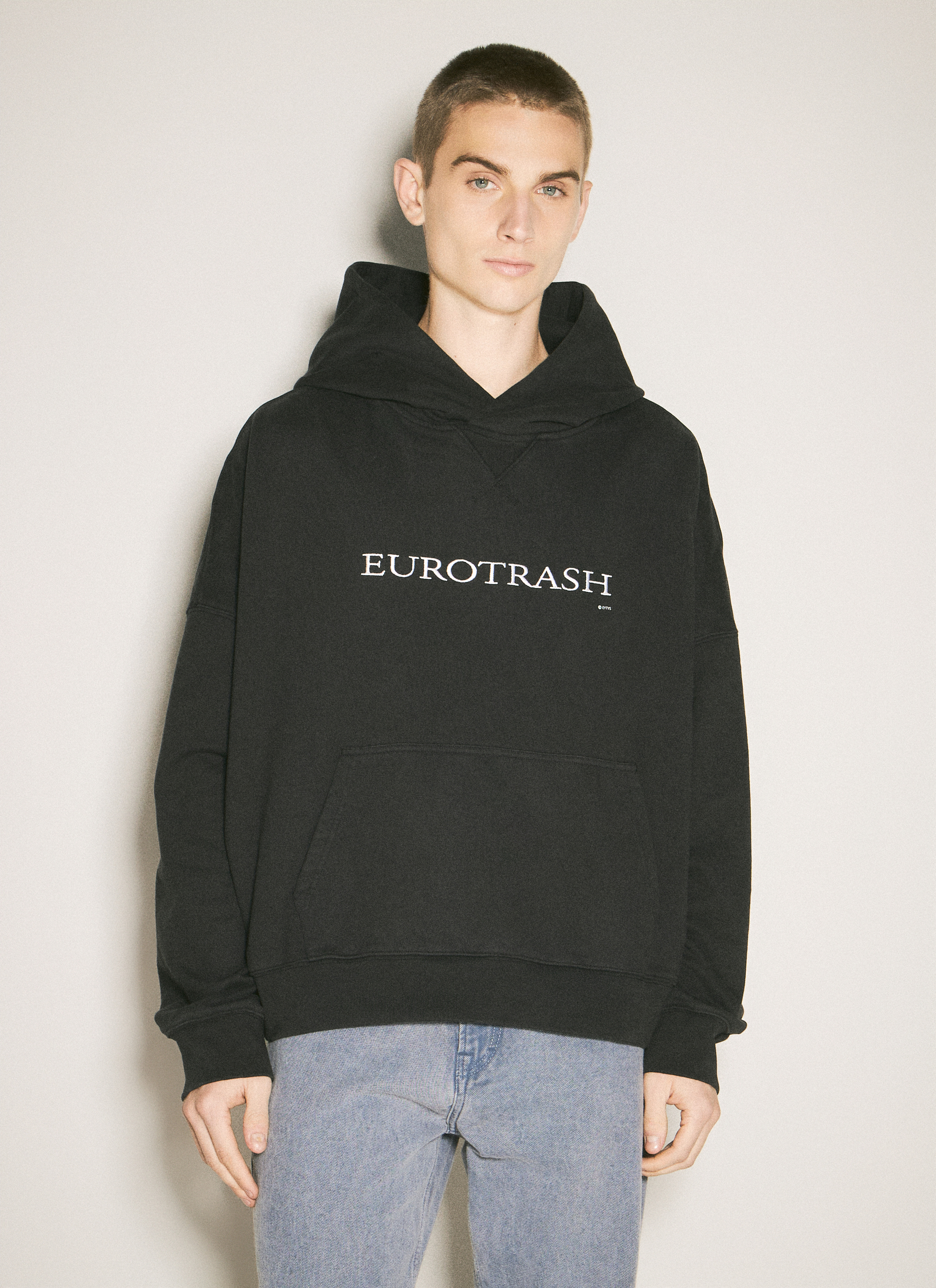 Eytys｜HOODIES/SWEATS (Eurotrash (A380002)) Eytys Rex Eurotrash Hoodie in Black | FWRD