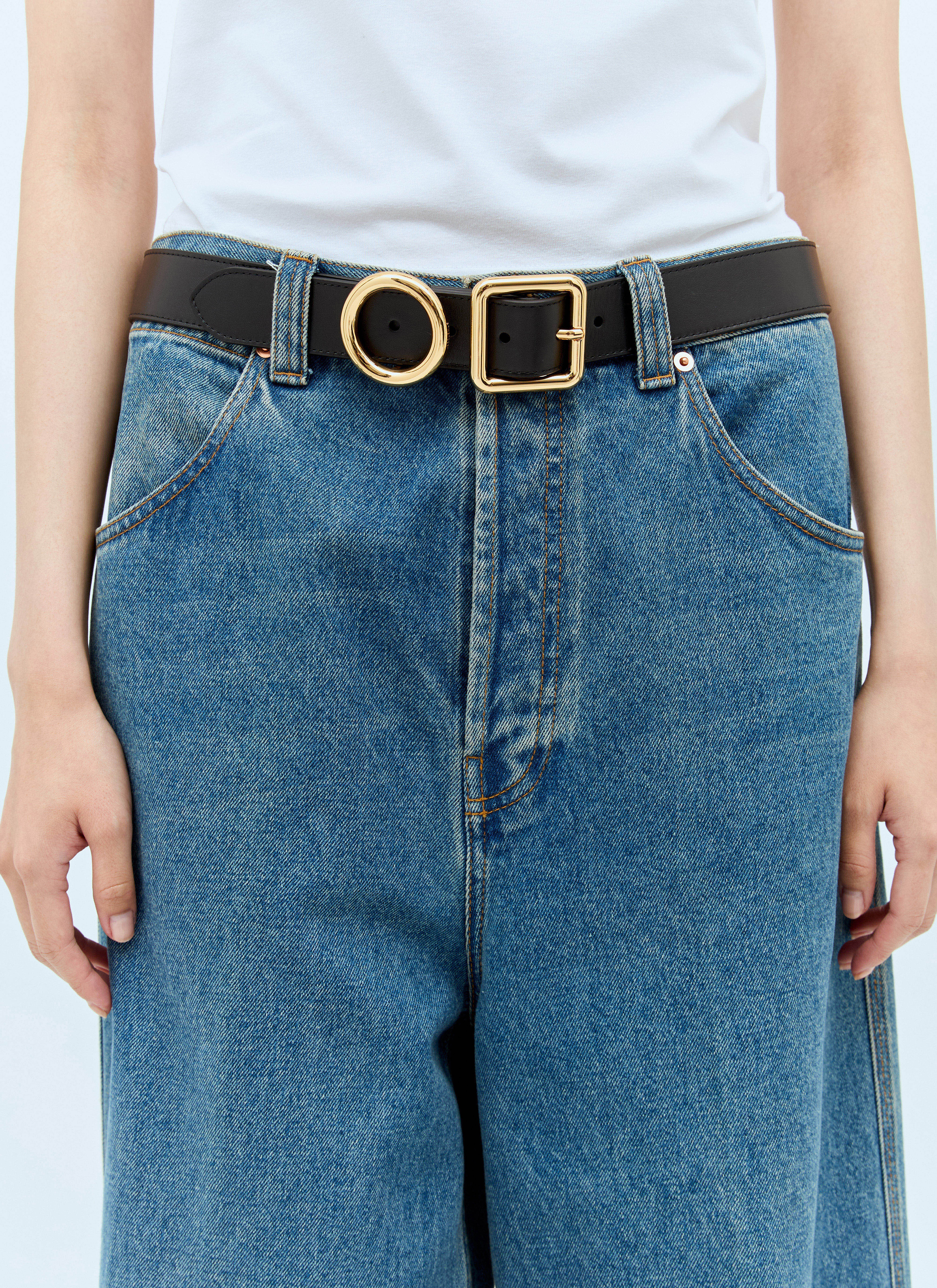 【関税＆送料込み】Jacquemus La Ceinture Regalo Jacquemus La Ceinture Regalo Leather Belt | Neiman Marcus