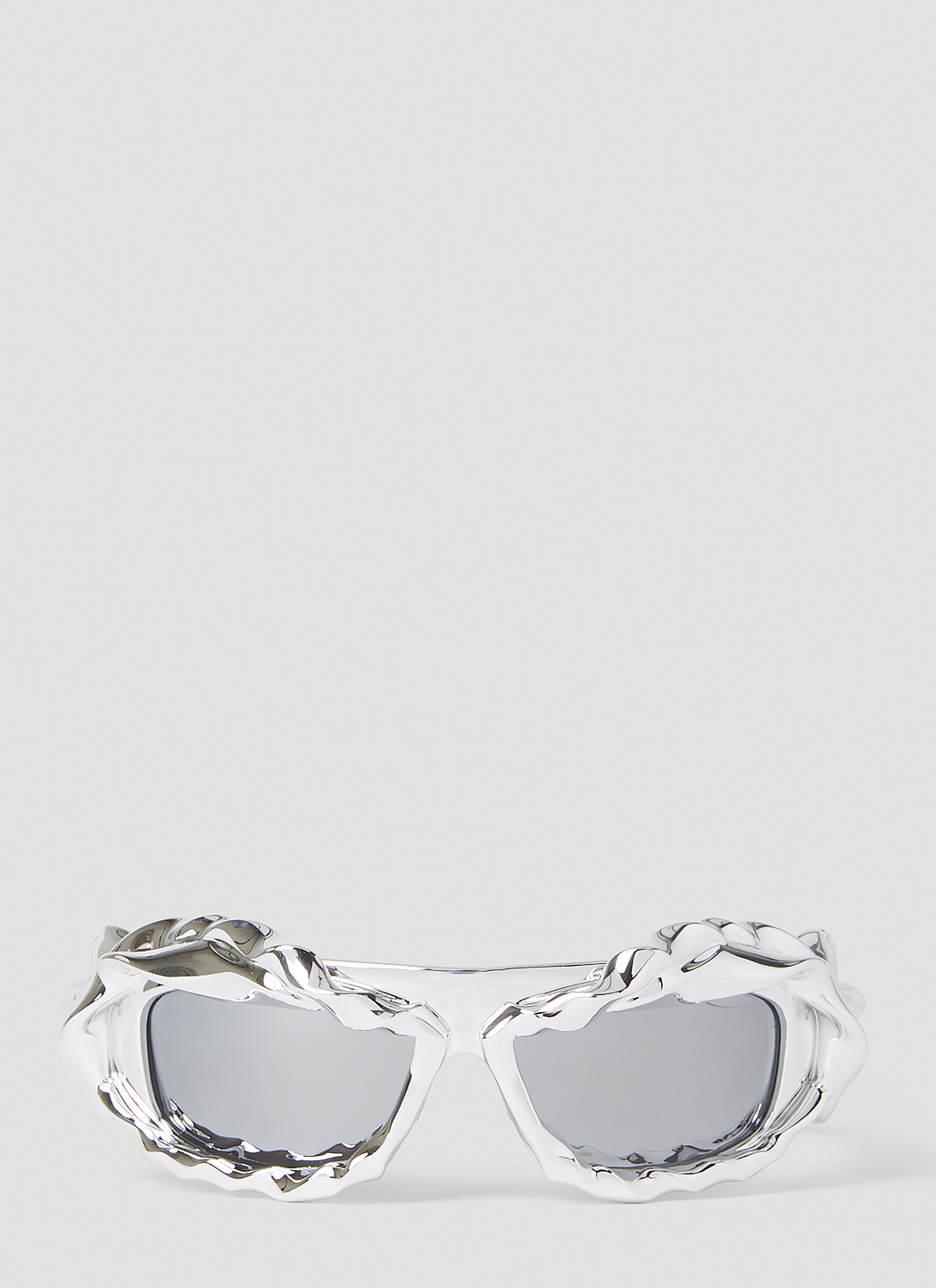 Ottolinger Twisted Sunglasses in Silver | LN-CC®