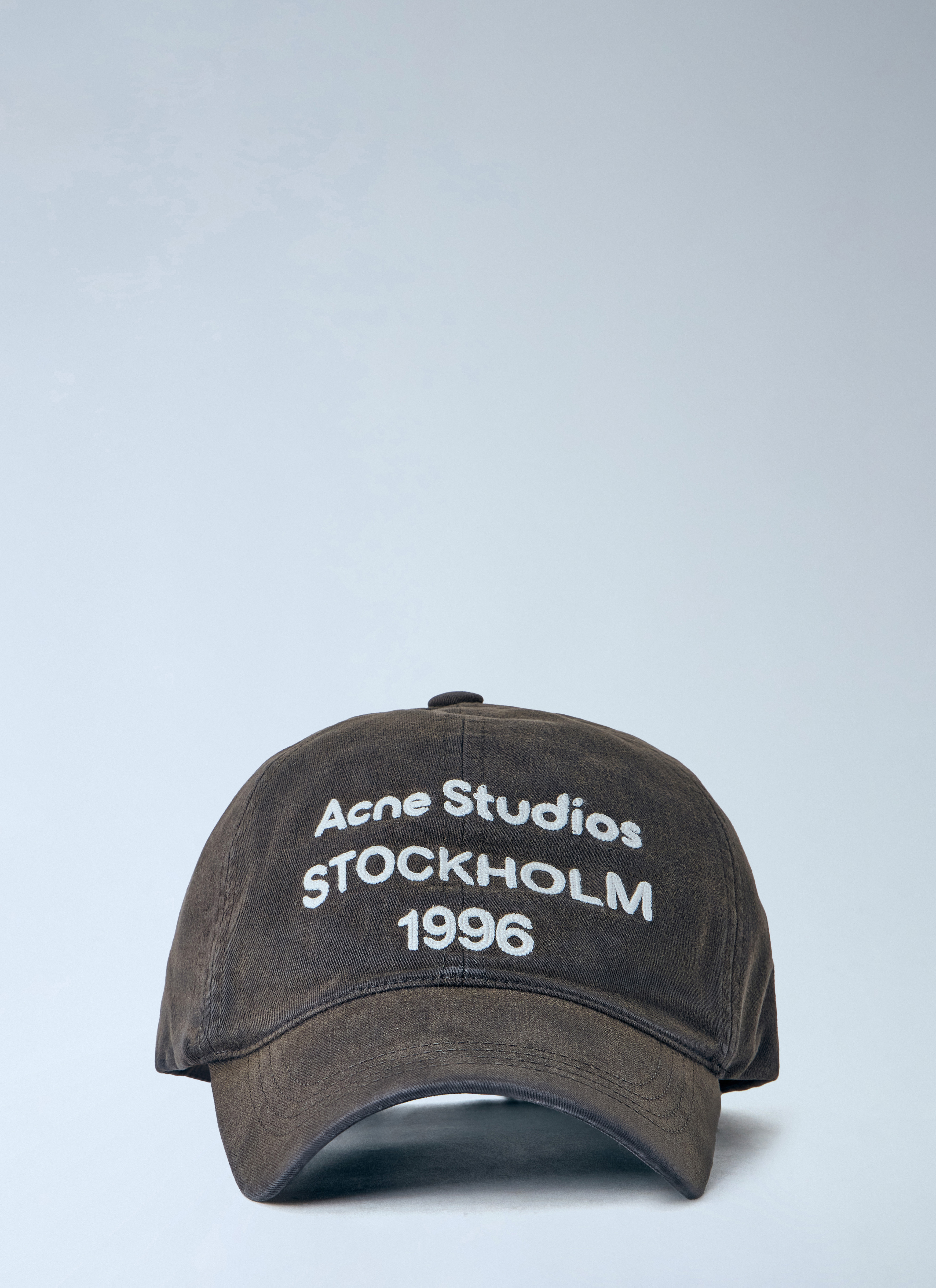 Acne Studios Acne Studios Washed Fabric Logo Baseball Cap