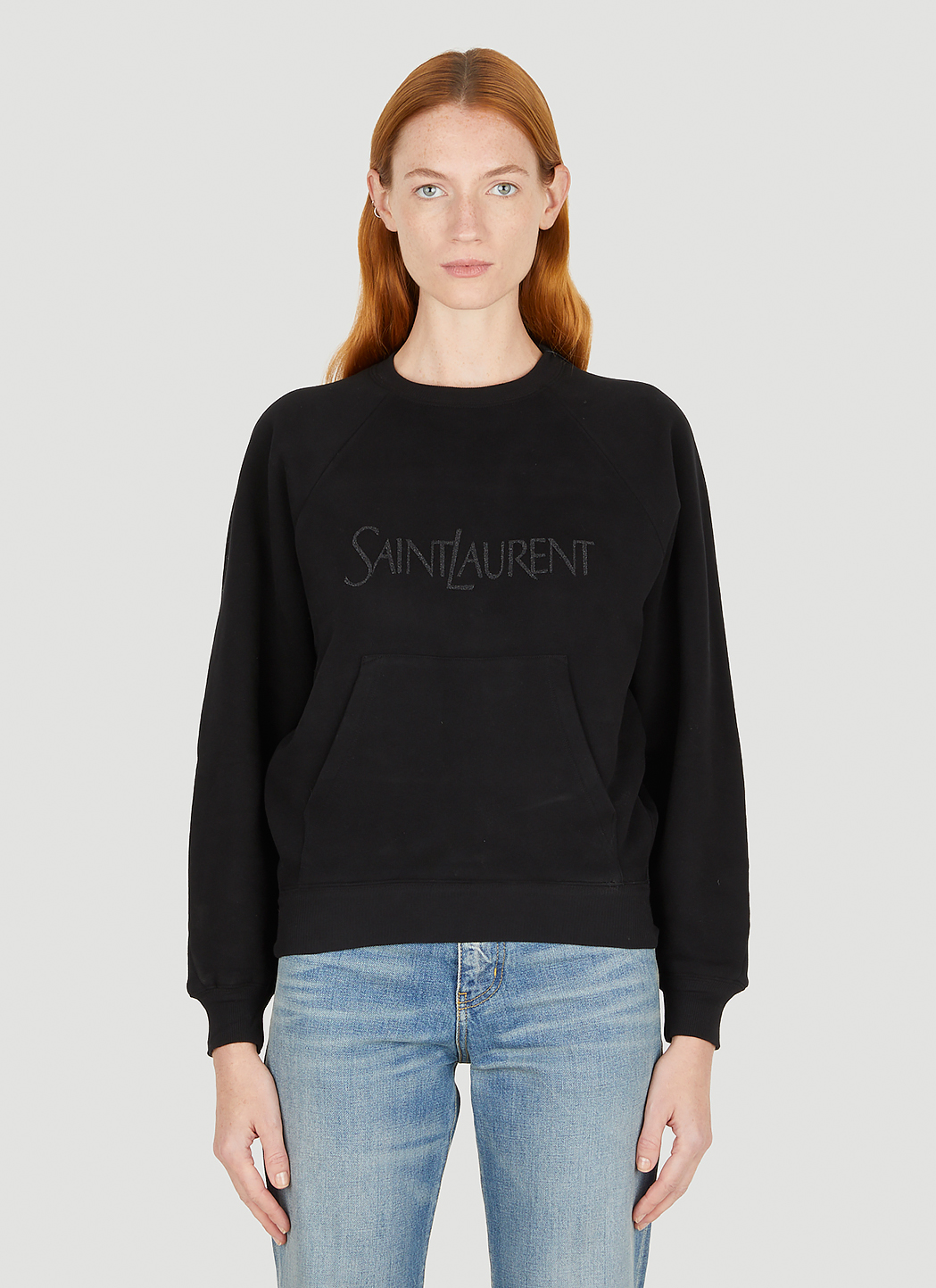 Logo Embroidery Sweatshirt