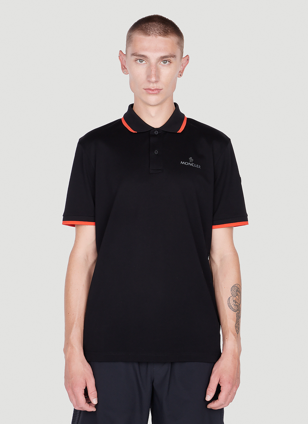 Contast Trim Polo Shirt
