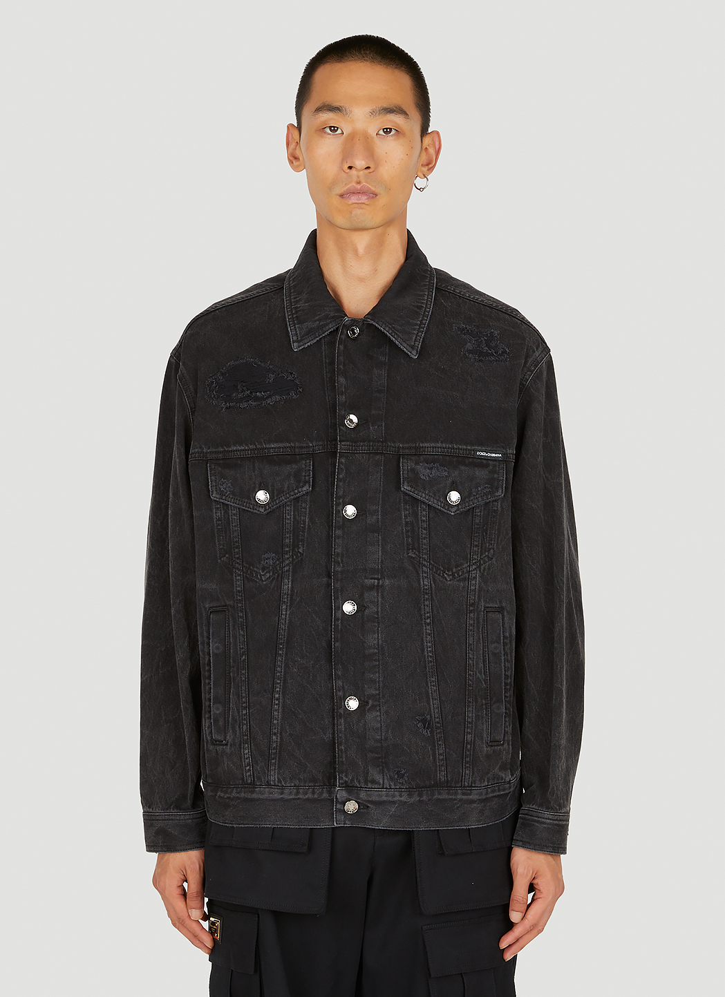 Dolce&Gabbana Distressed Denim Jacket