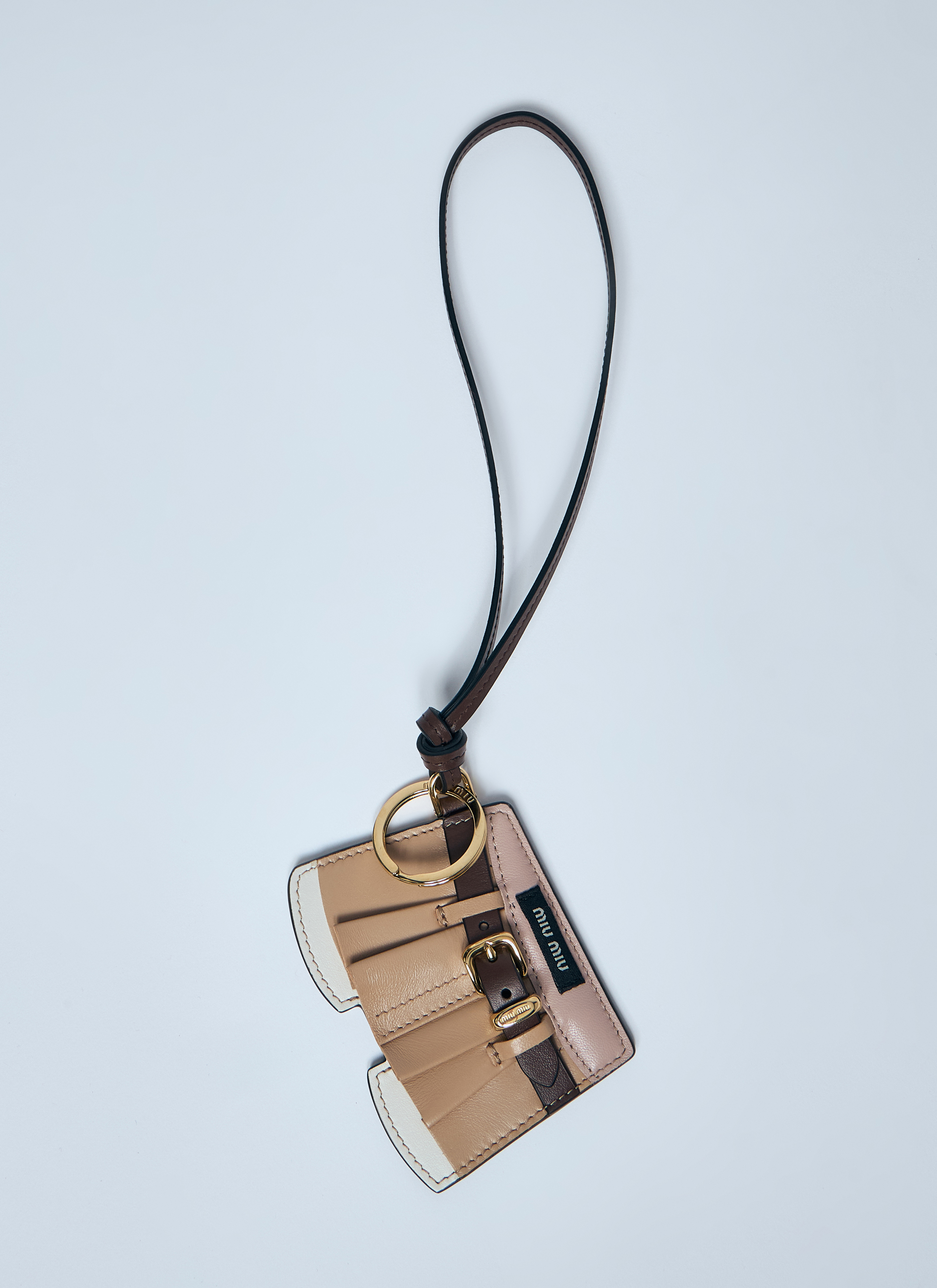 Miu Miu Miu Miu Leather Skirt Keyring