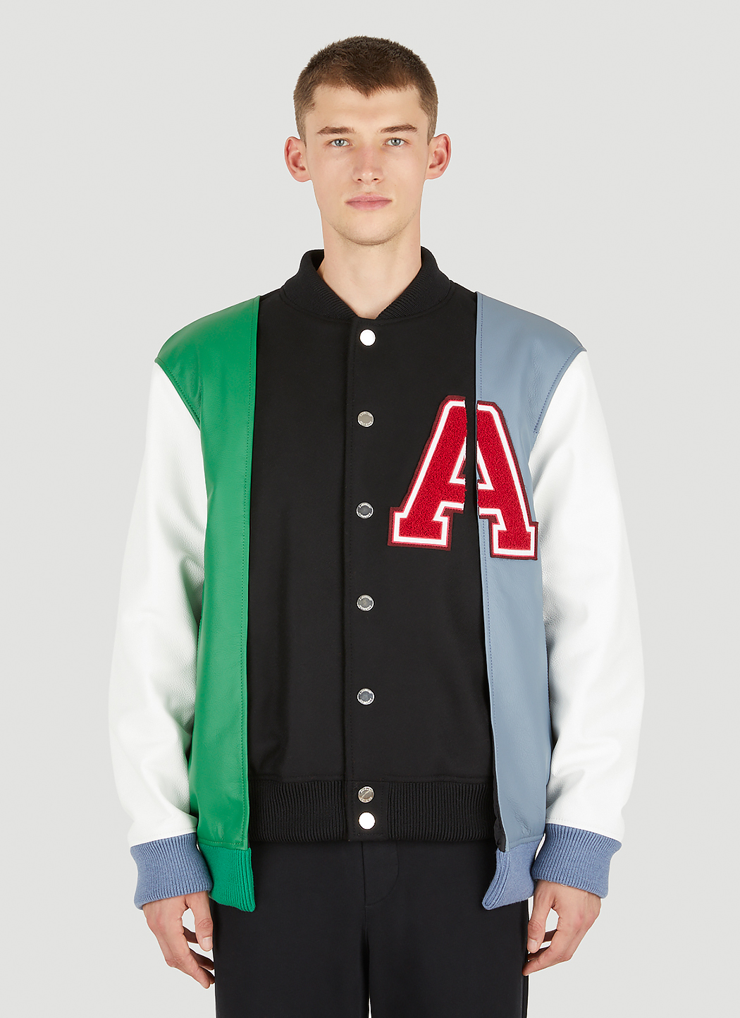 Double Layer Varsity Jacket