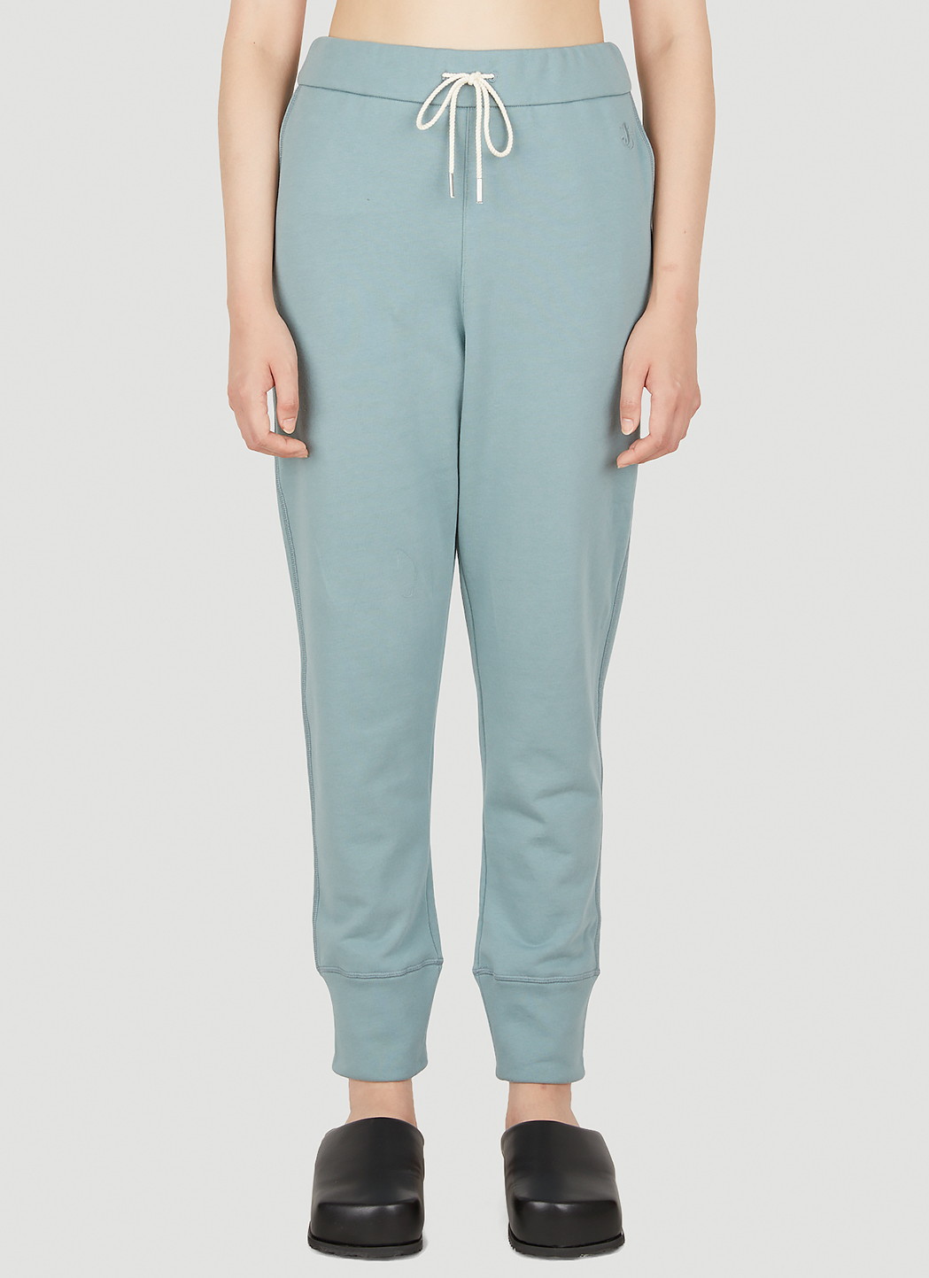 + Logo Embroidered Track Pants