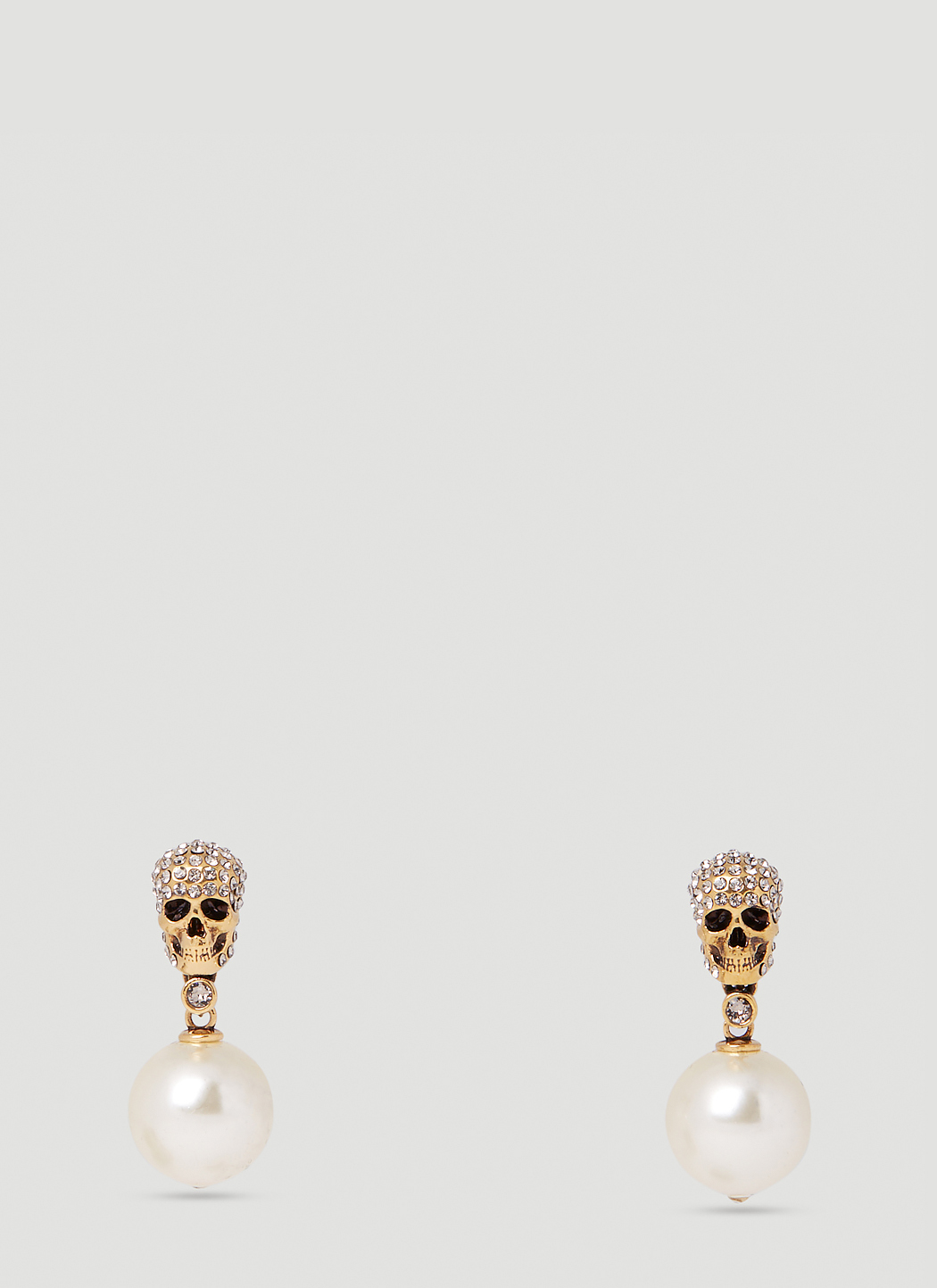 Pave Skull Earrings
