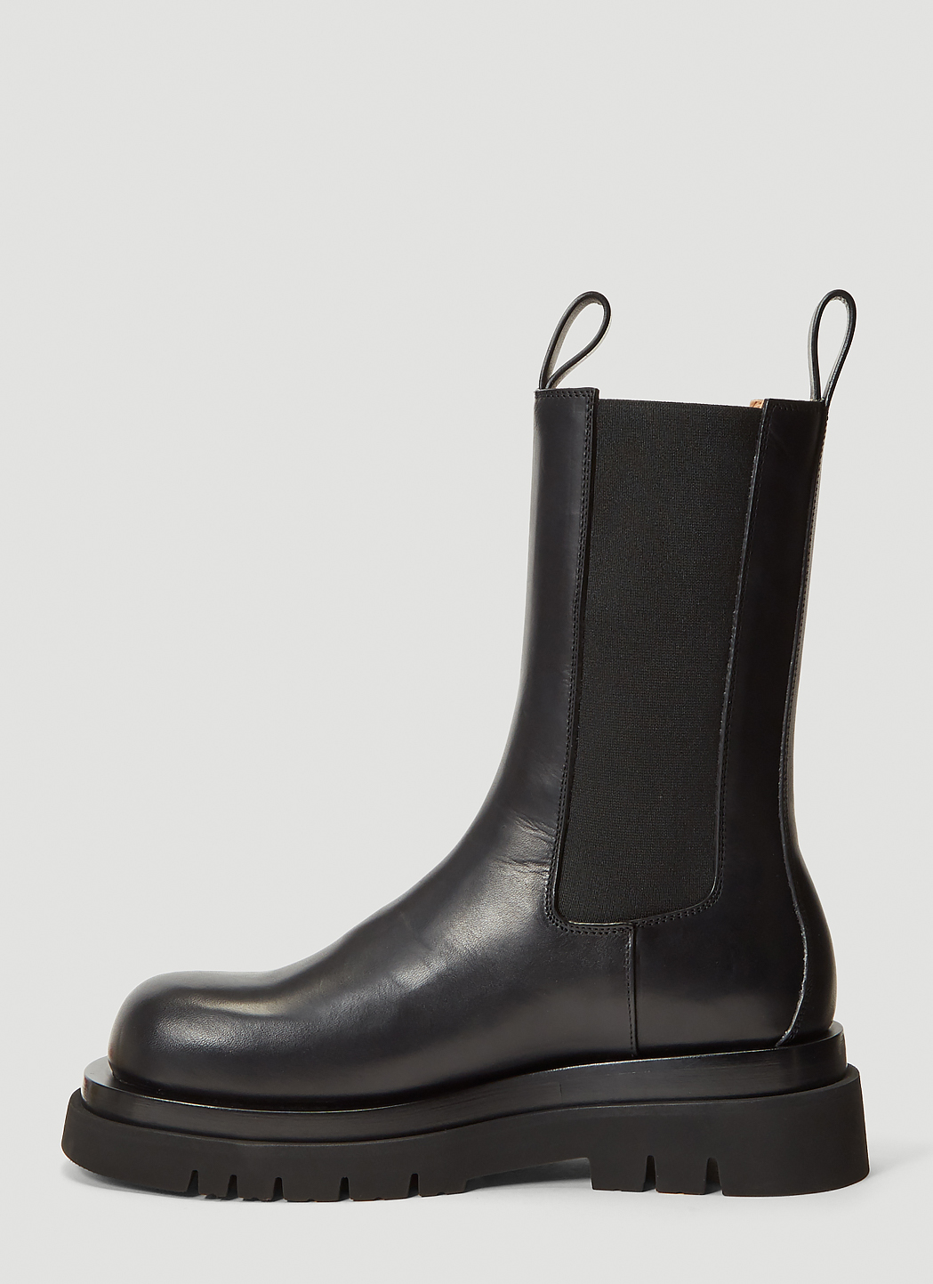 Bottega Veneta Women's Lug Boots in Black | LN-CC