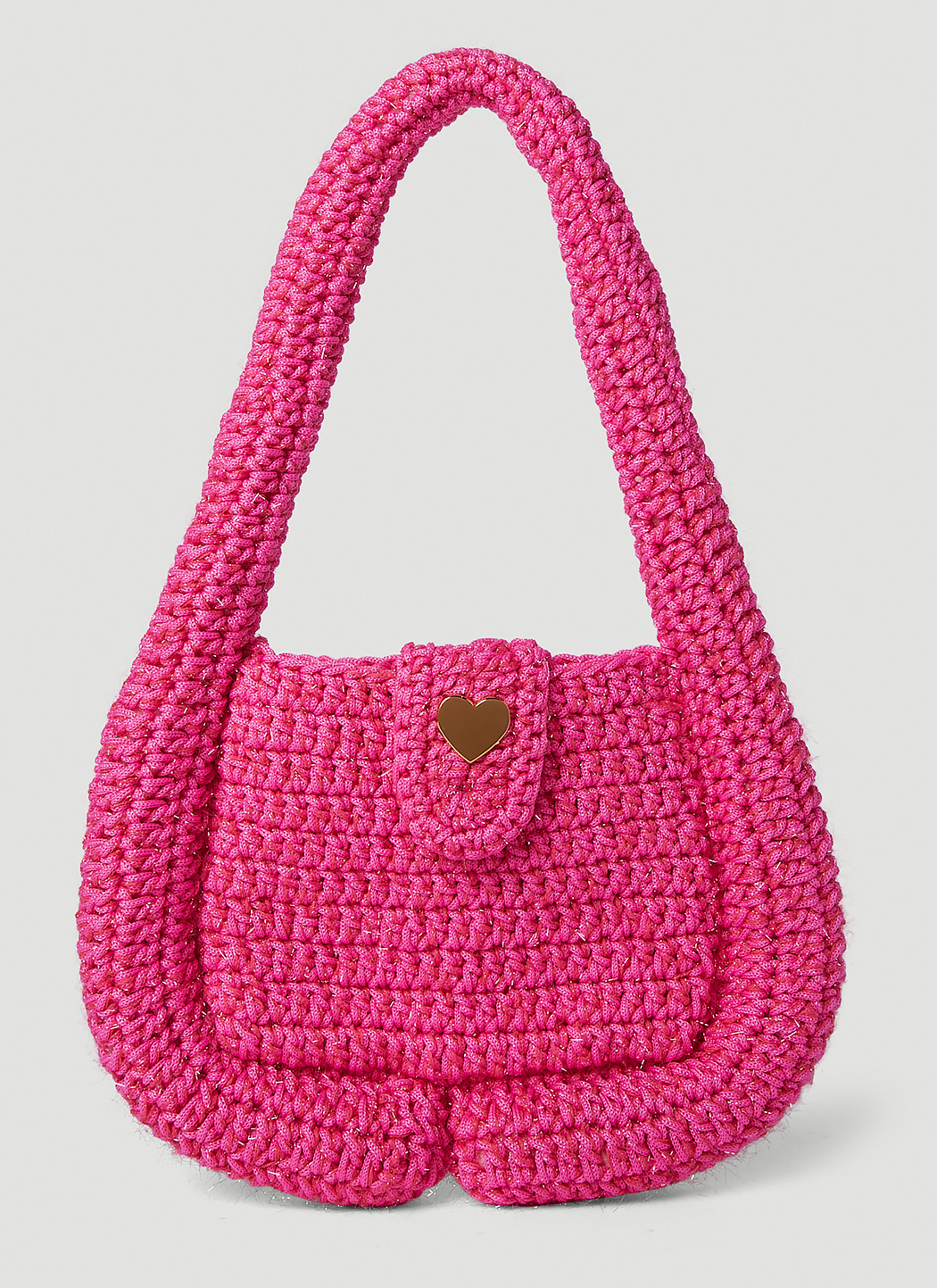 Marco Rambaldi Handmade Crochet Handbag in Pink | LN-CC®