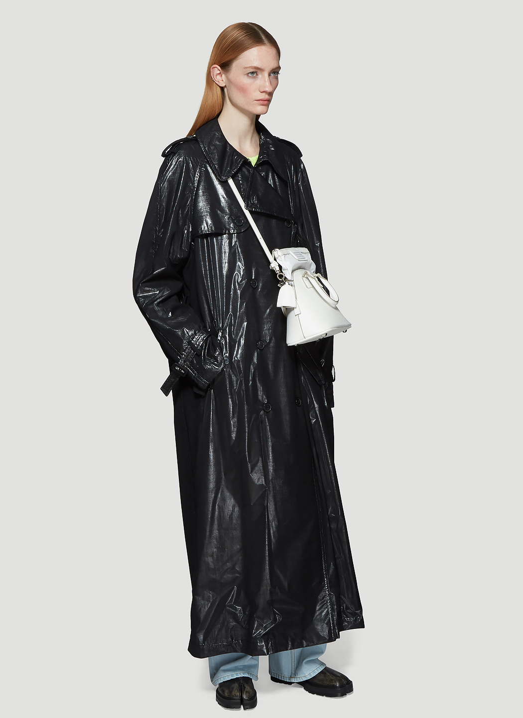 Maison Margiela Sheer Layer Trench Coat | LN-CC