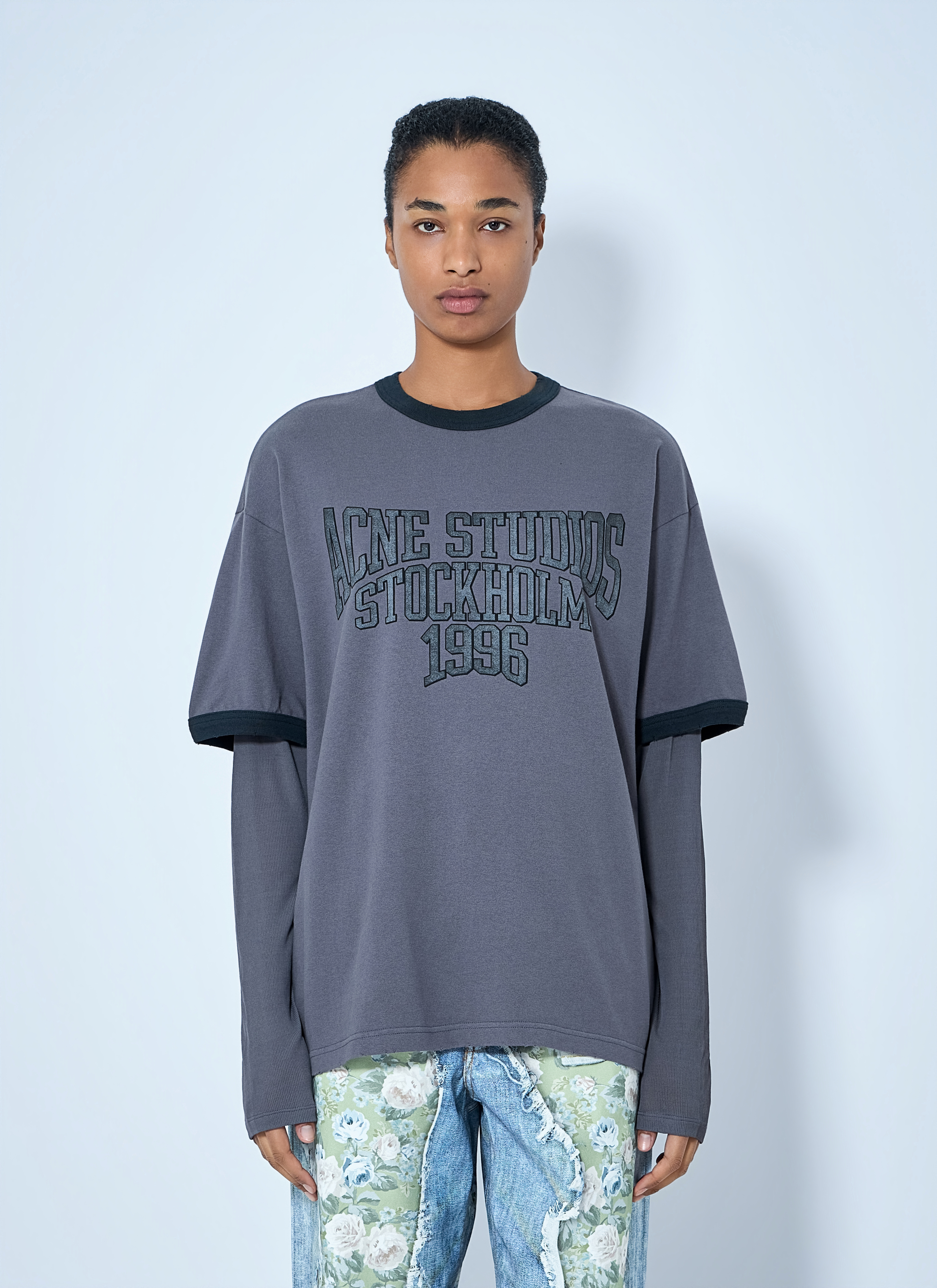 Acne Studios Acne Studios Layered Graphic T-Shirt