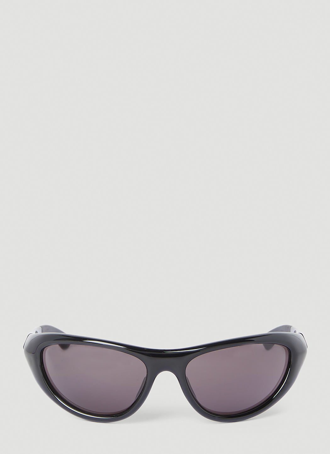 Bottega Veneta レディース オーバルラップアラウンドサングラス