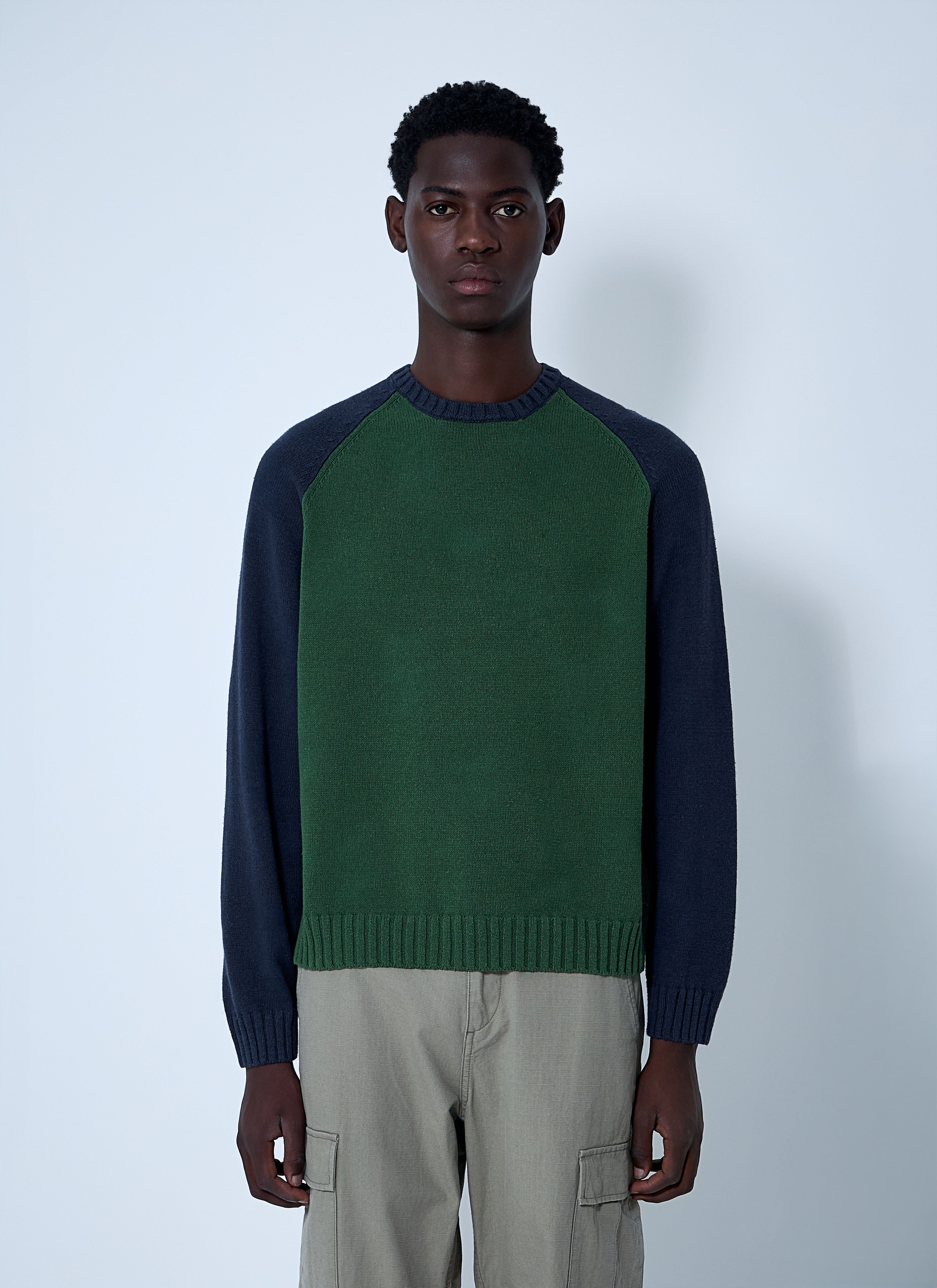 Stussy Color Block Sweater Sサイズ Colorblocked Raglan Knit Crew – Brick | Knits | Stüssy