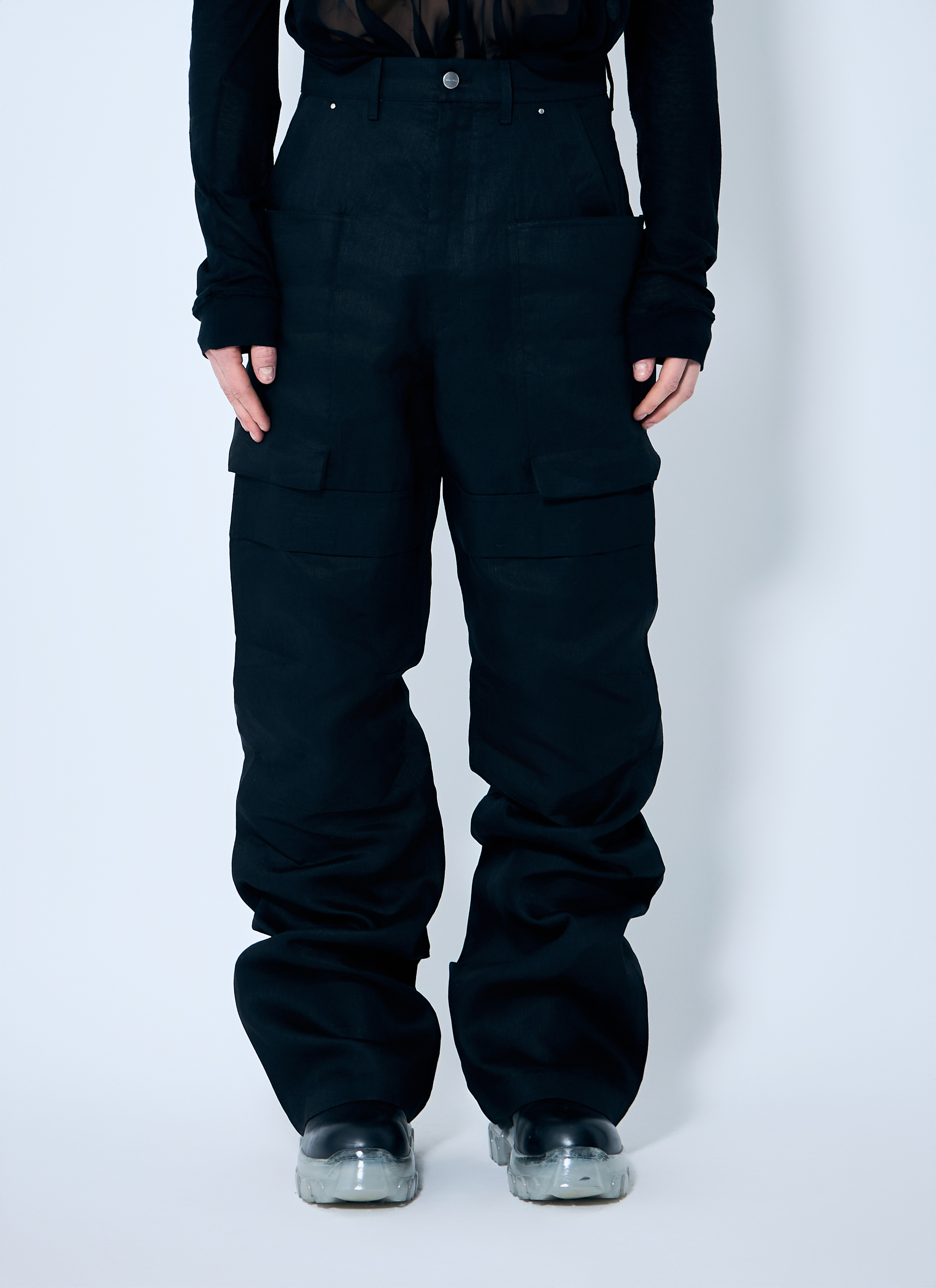 Rick Owens メンズ ステファン カーゴパンツ の ブラック | LN-CC®