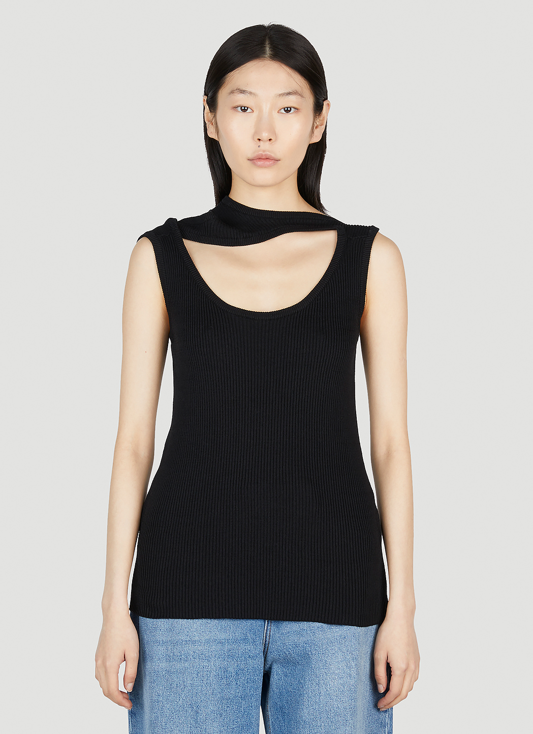 Triple Collar Top