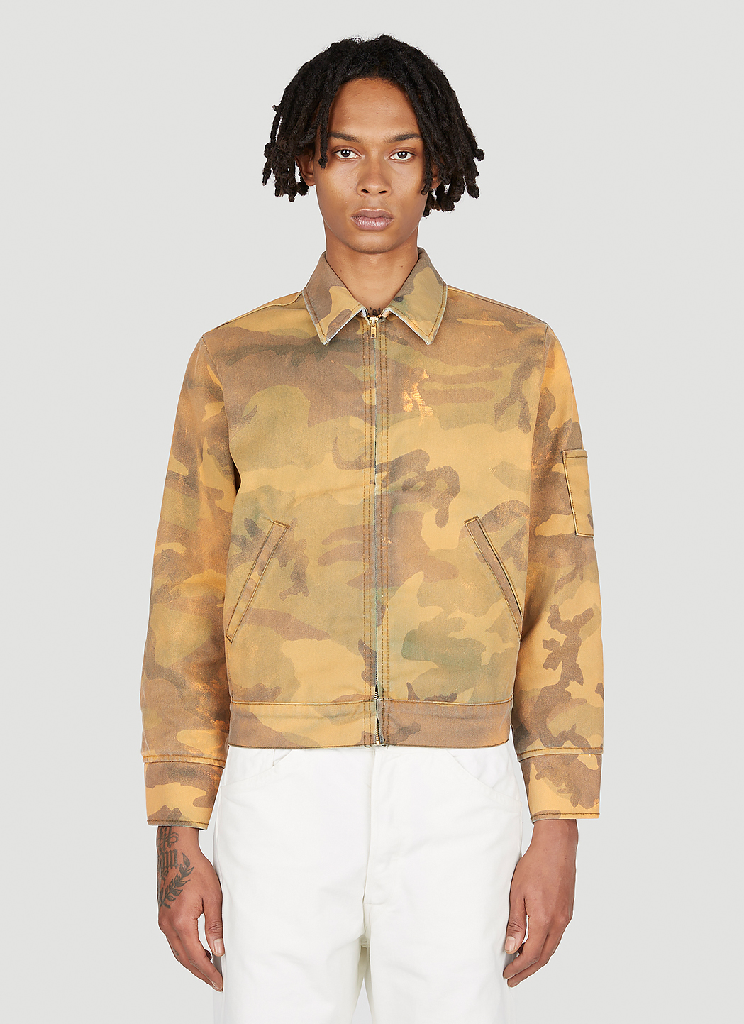 Camouflage Dusted Jacket