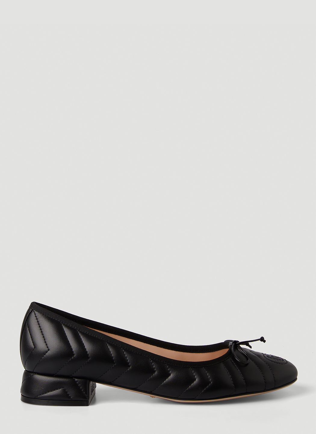 Marmont Quilted Ballerina Flats
