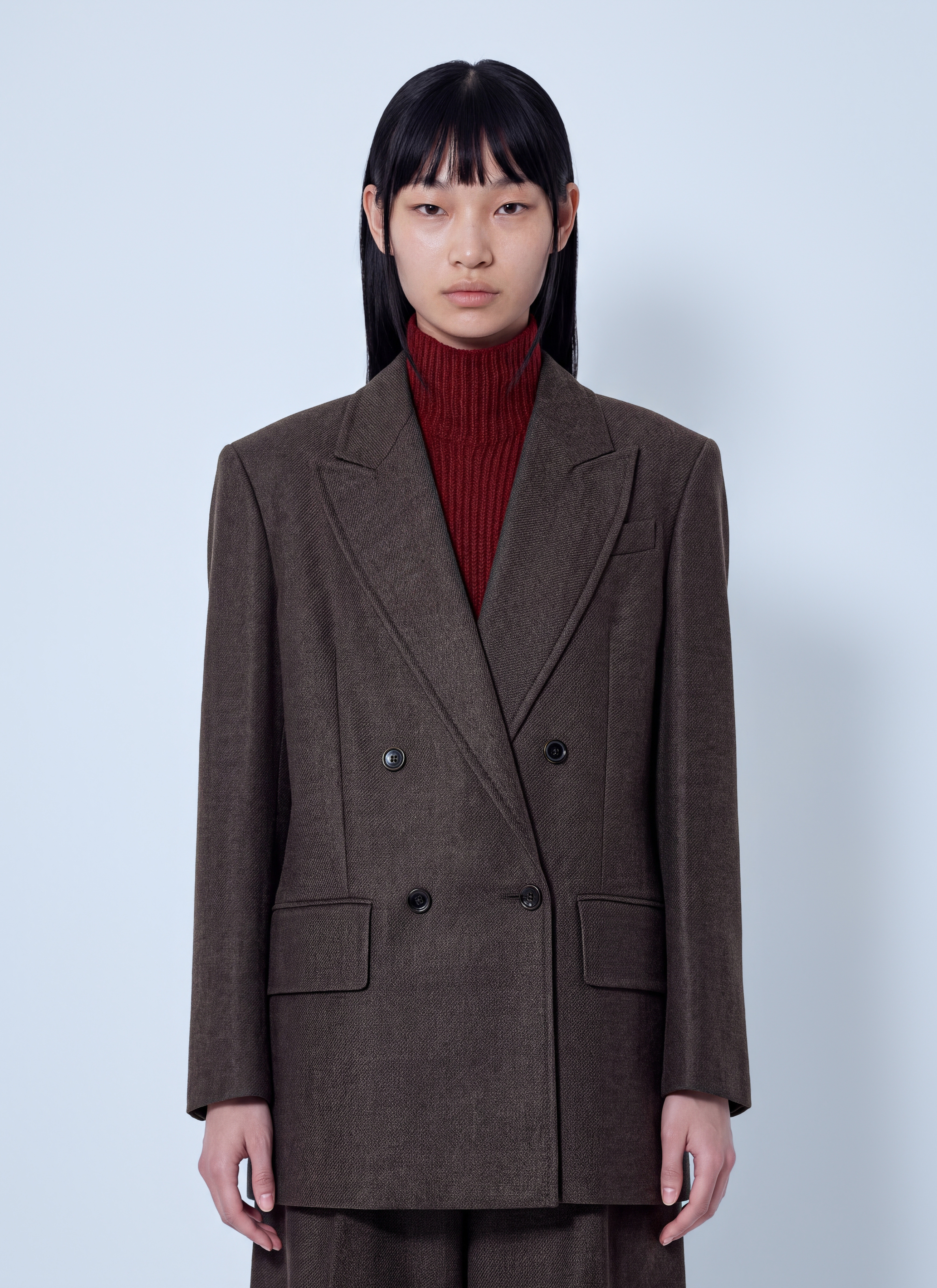 Max Mara Max Mara Double-Breasted Wool Blazer