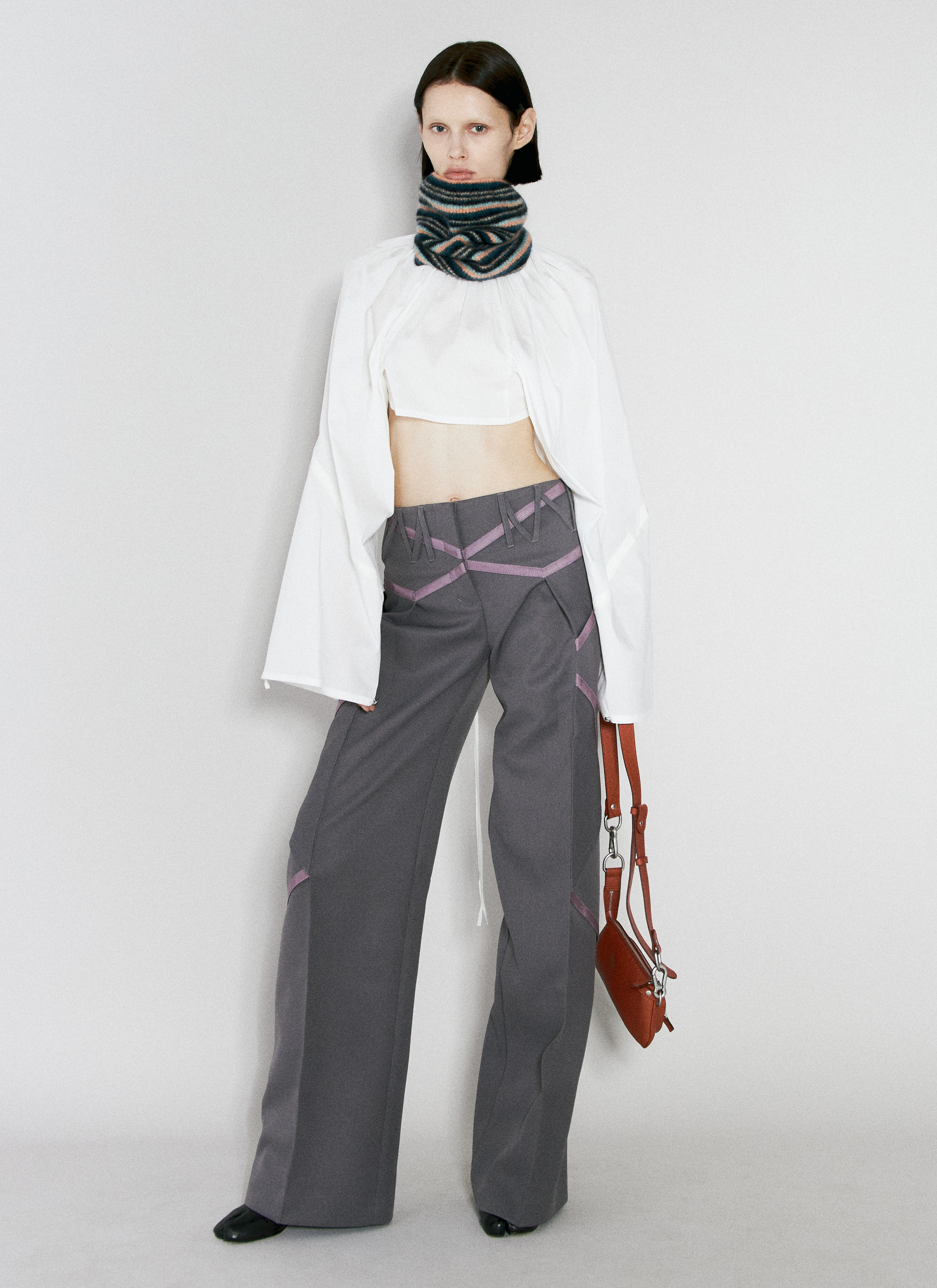 스트라이프 넥 Gaiter KKWAW23KN0758 | 키코 코스타디노브 | 페칭 FETCHING