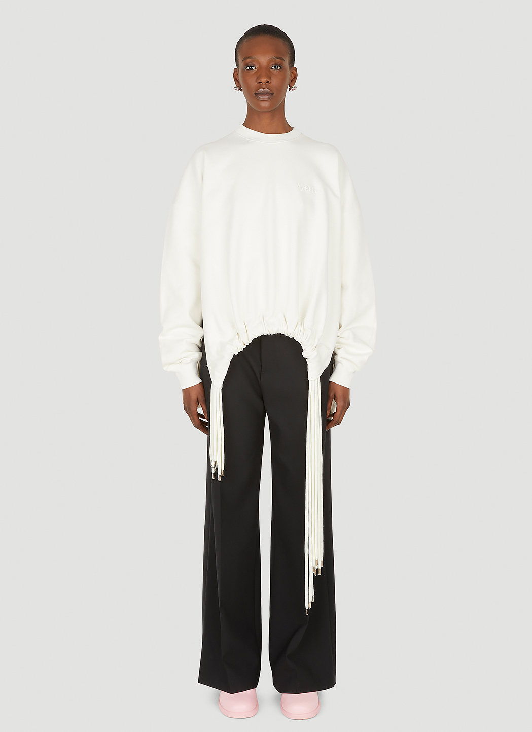 Multicord Hem Sweatshirt