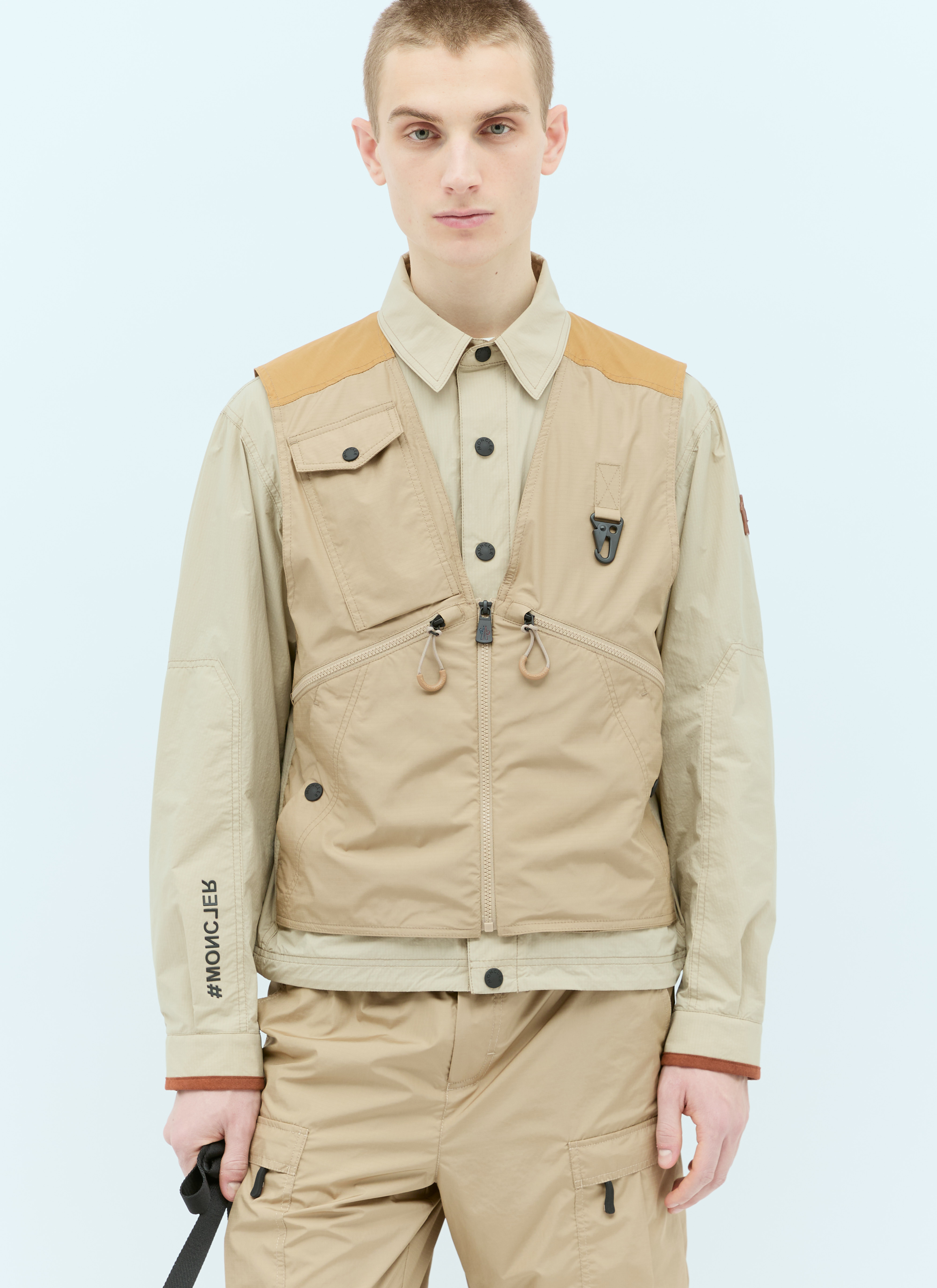 Moncler Grenoble Men's' Combal Jacket in Beige | LN-CC®
