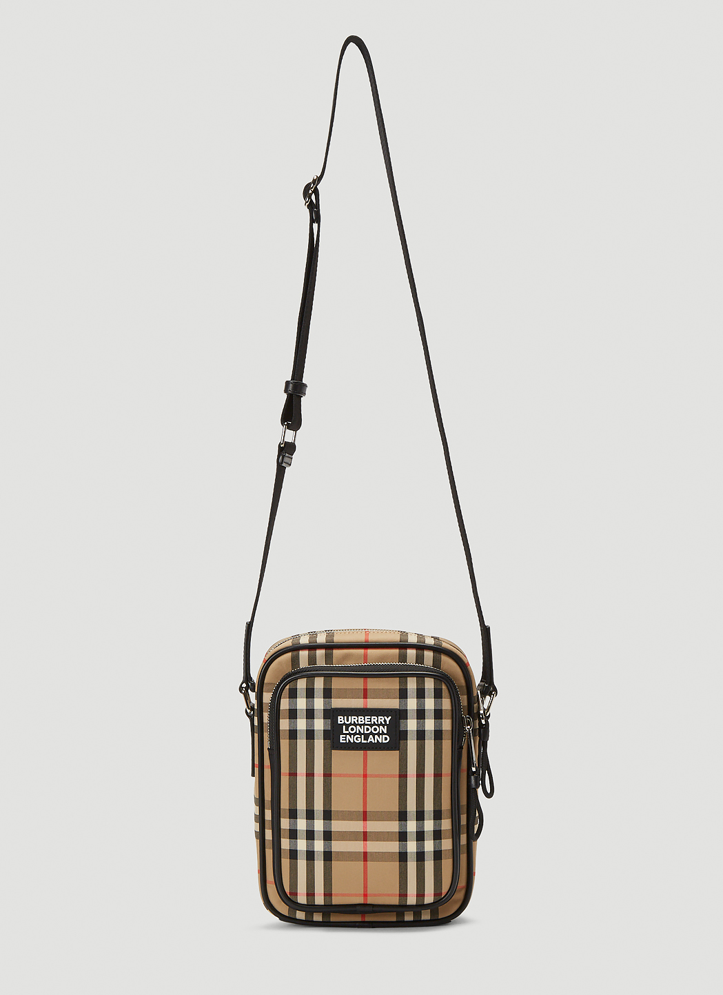 Burberry Vintage Check Crossbody Bag in Beige LNCC