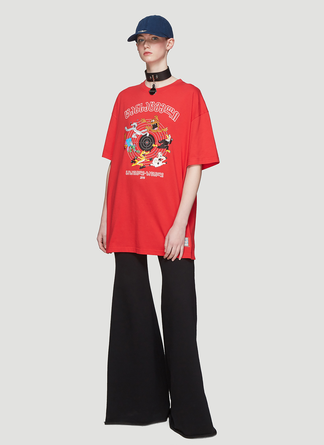 vetements cartoon tee