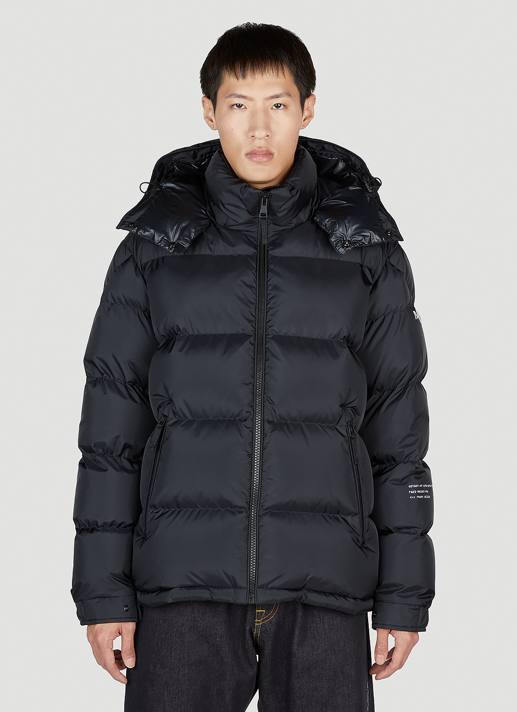 モンクレール 7 Moncler Frgmt Acanthus Moncler Genius 7 Moncler FRGMT Hiroshi Fujiwara Blue