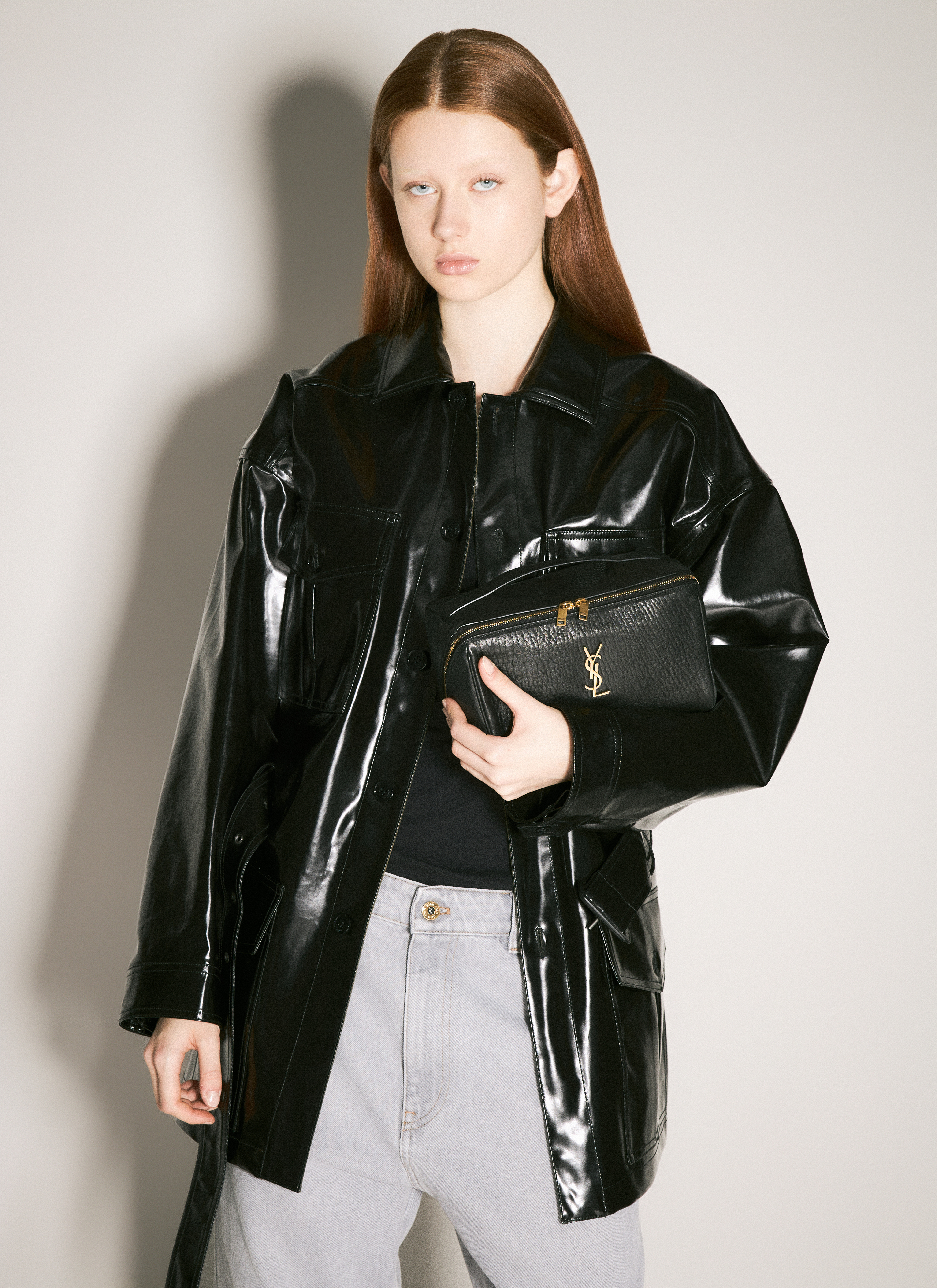 Saint Laurent Women's' Vanity Case in Black | LN-CC®