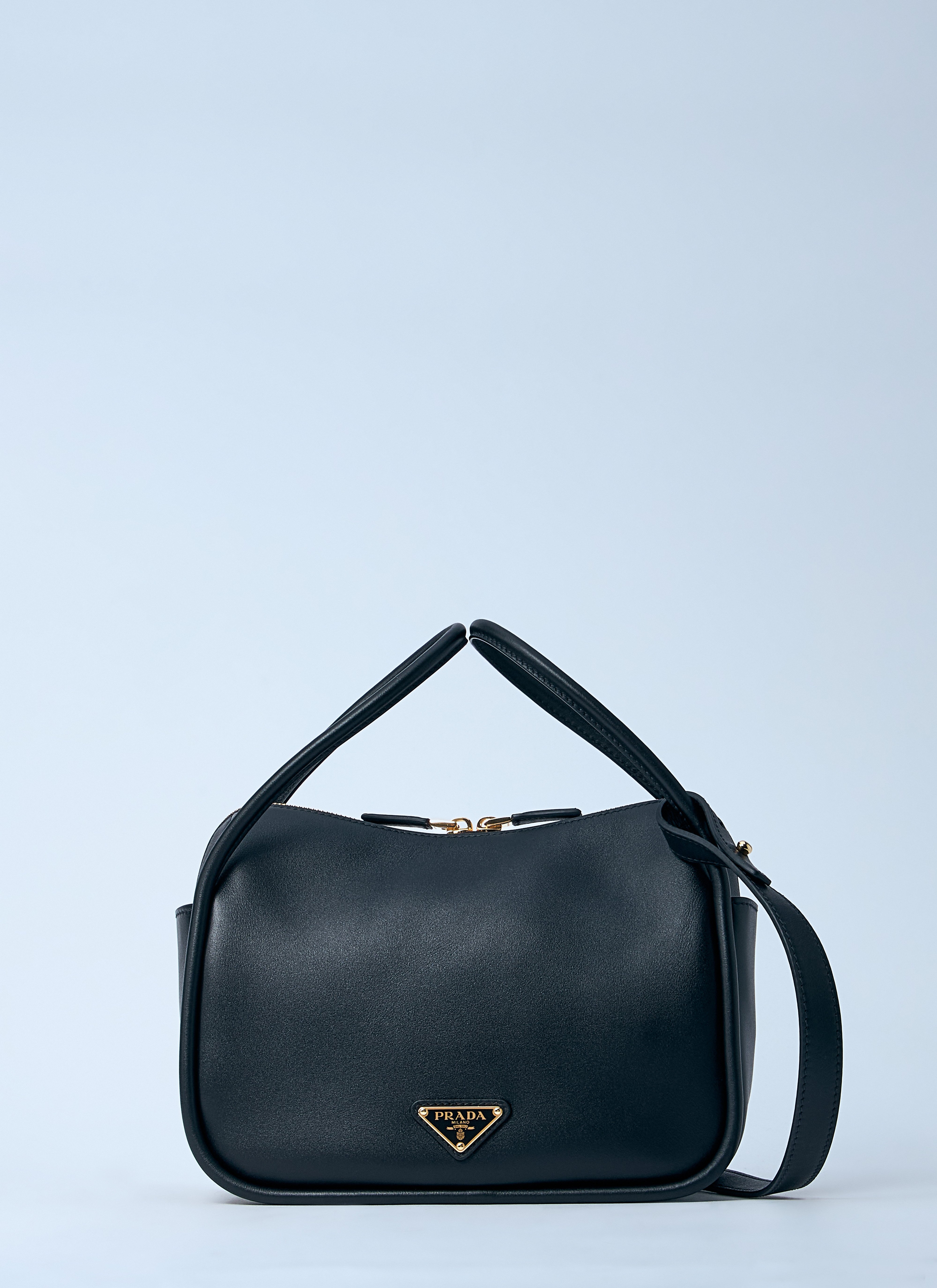 Prada Women's' Darling Leather Handbag in Black | LN-CC®