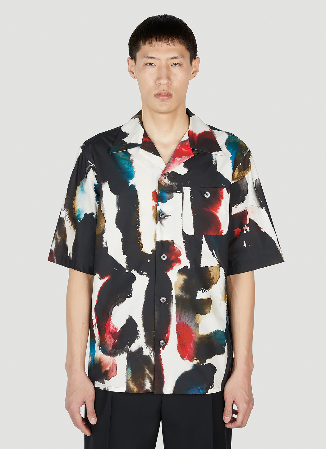 Watercolour Hawaiian Shirt