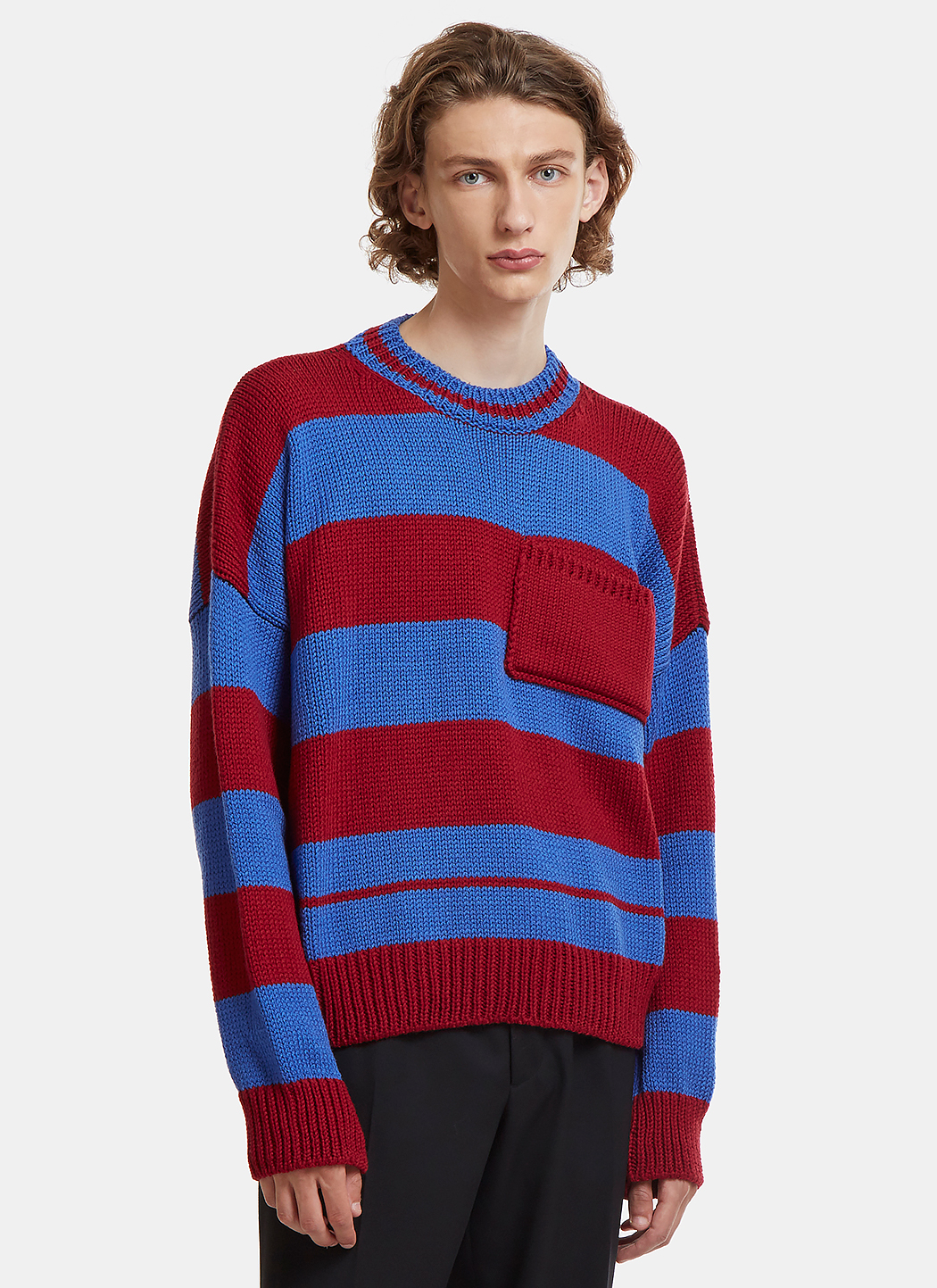 Raf Simons Disturbed Striped Sweater | LN-CC