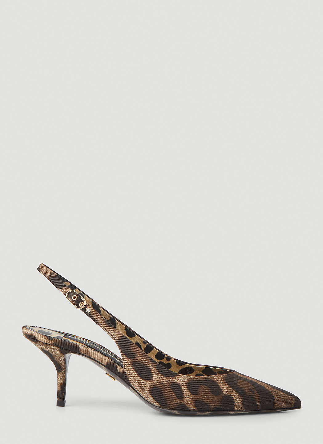 J.Crew: Sophia Kitten Heels In Leopard Calf Hair For Women