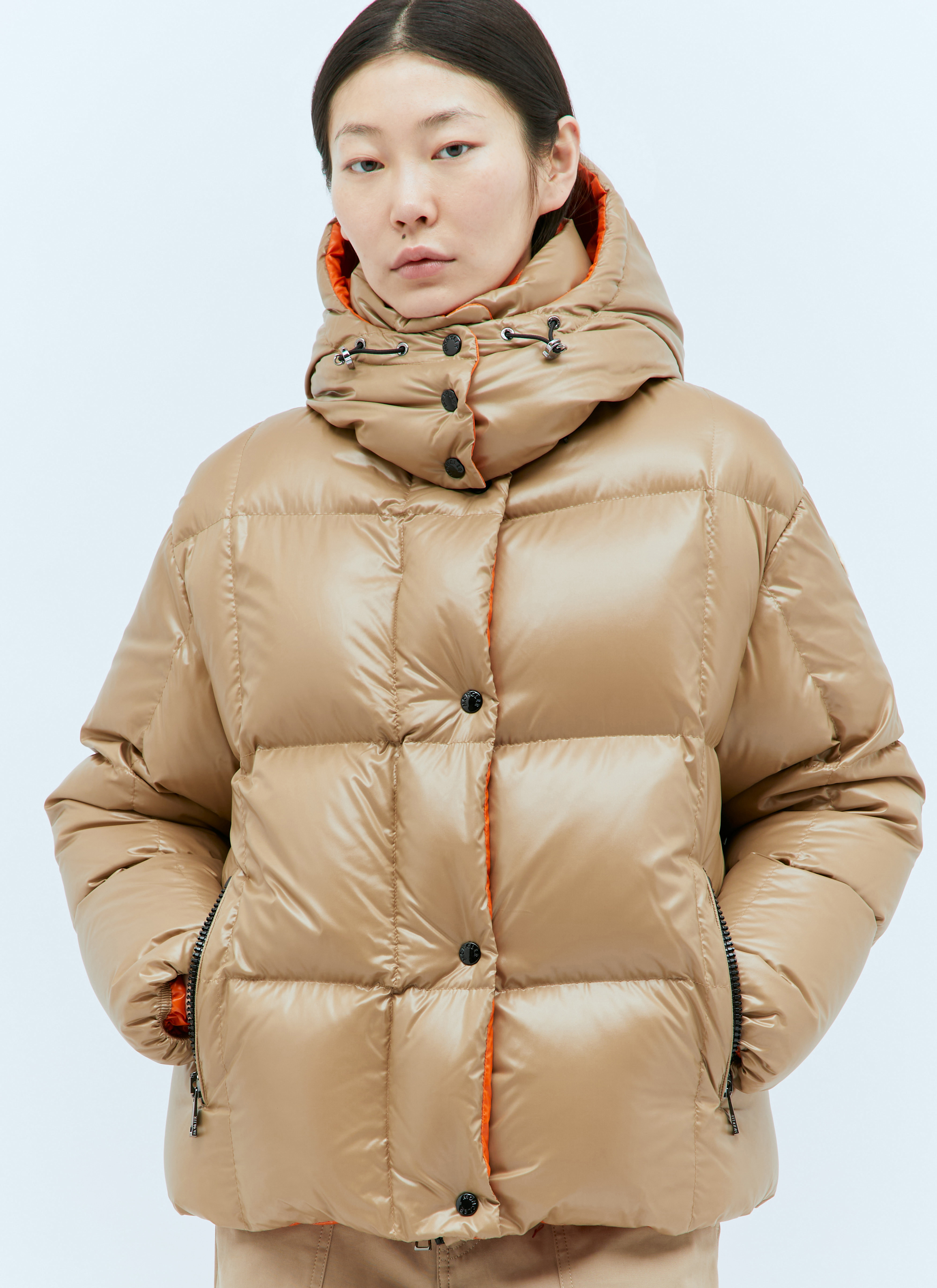 MONCLER MONTANA モンタナ ブラウン 0 ロングダウン モンクレール MONCLER MONTANA ダウンコート ブラウン ナイロン