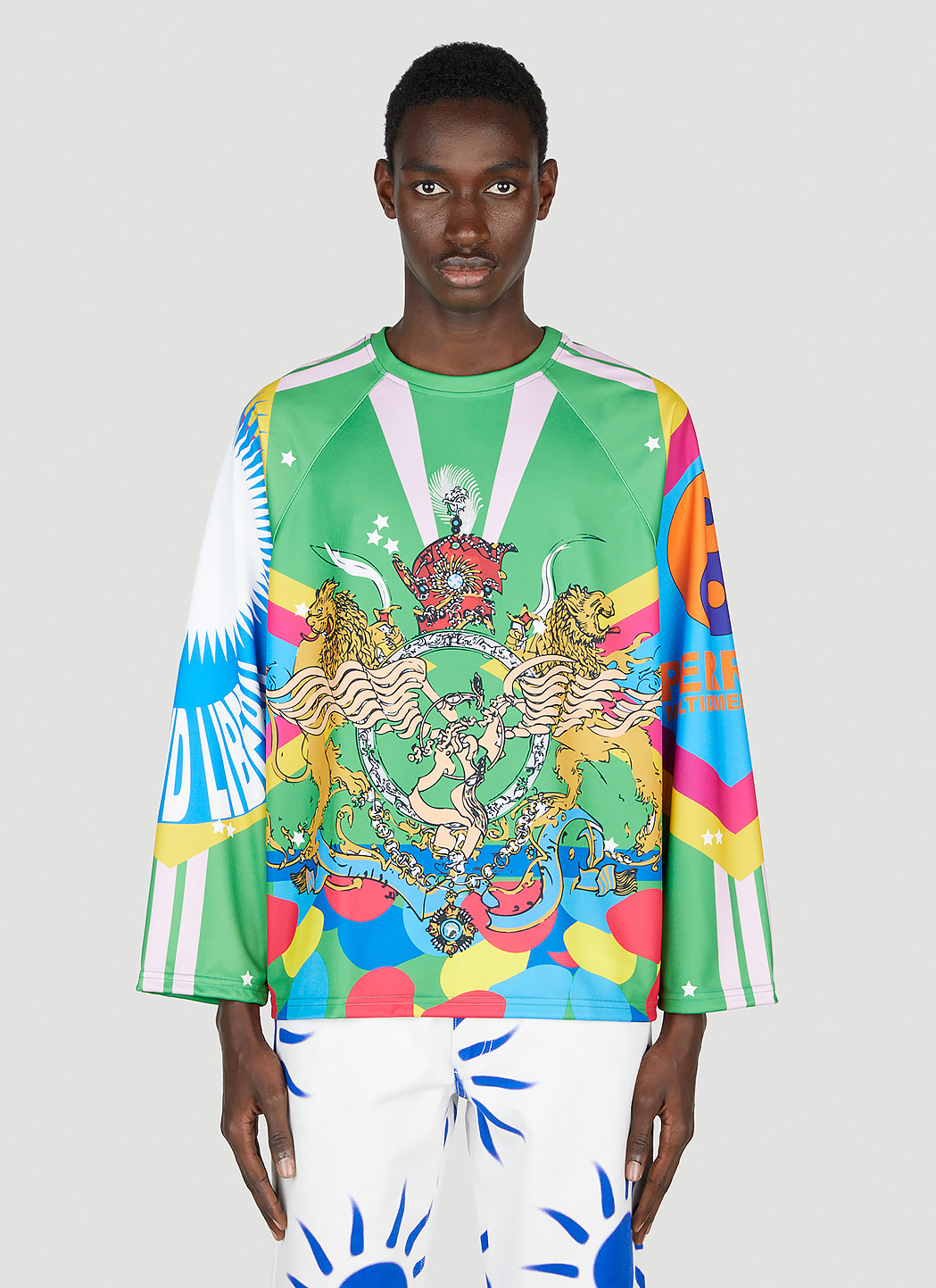 Graphic Print Football T-Shirt