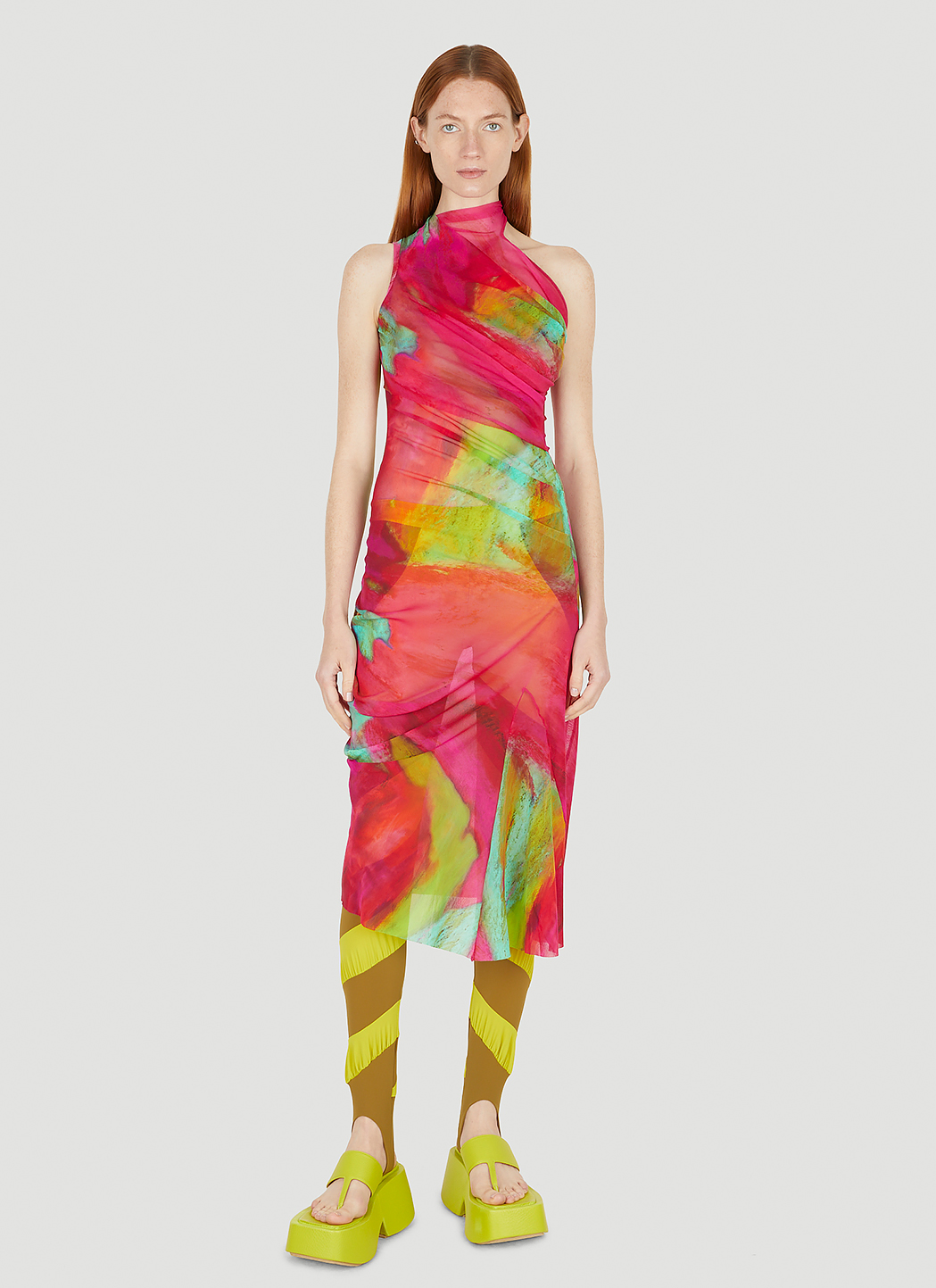 Paula Canovas Del Vas Multi Stripe Leggings