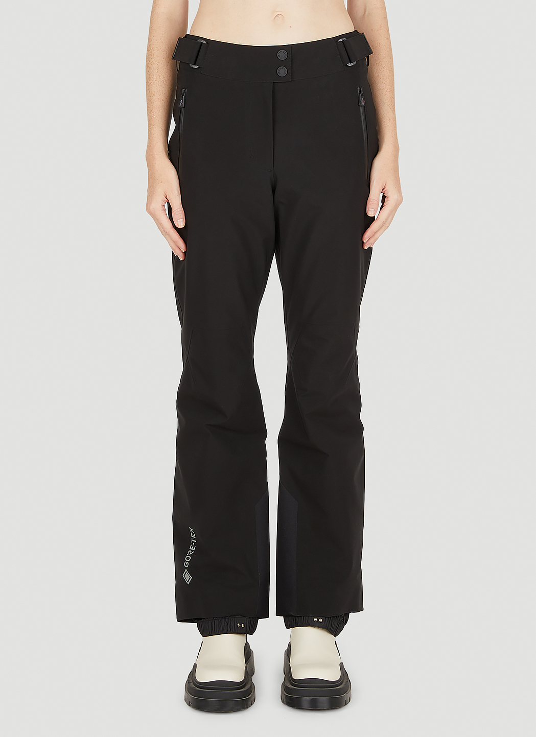 Suspender Ski Track Pants