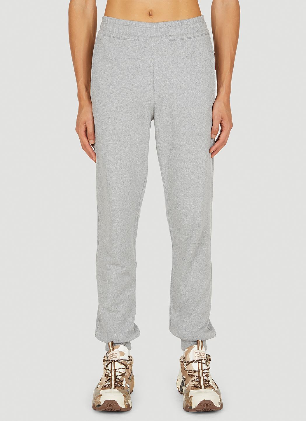 Check Panel Track Pants