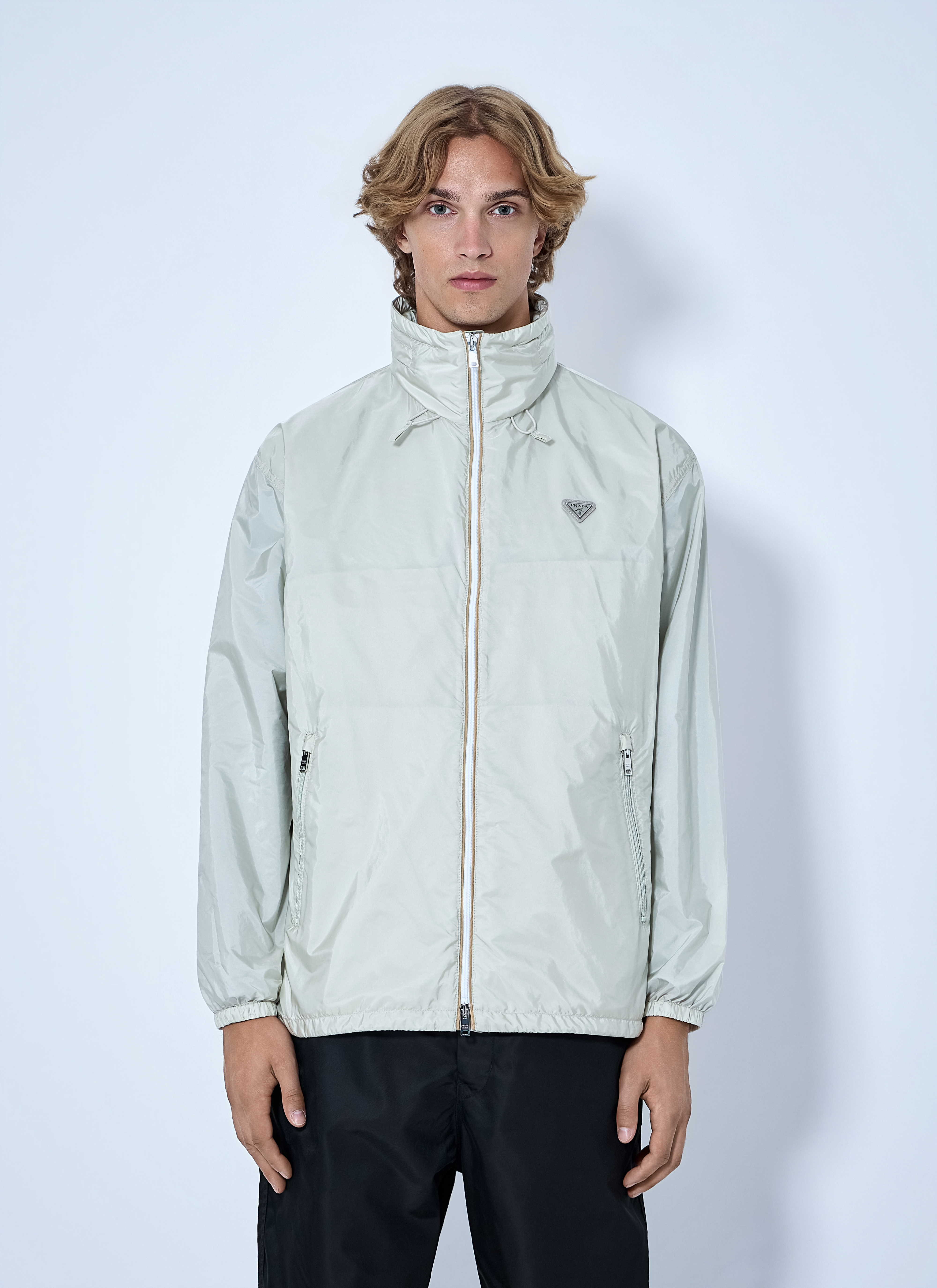 Prada Prada High-Neck Zip Jacket