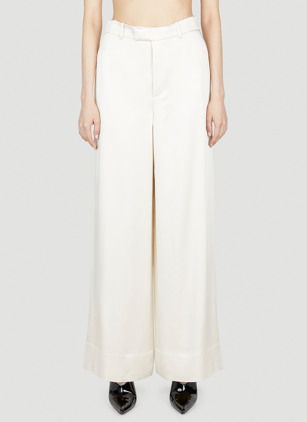 Satin Wide Leg Pants