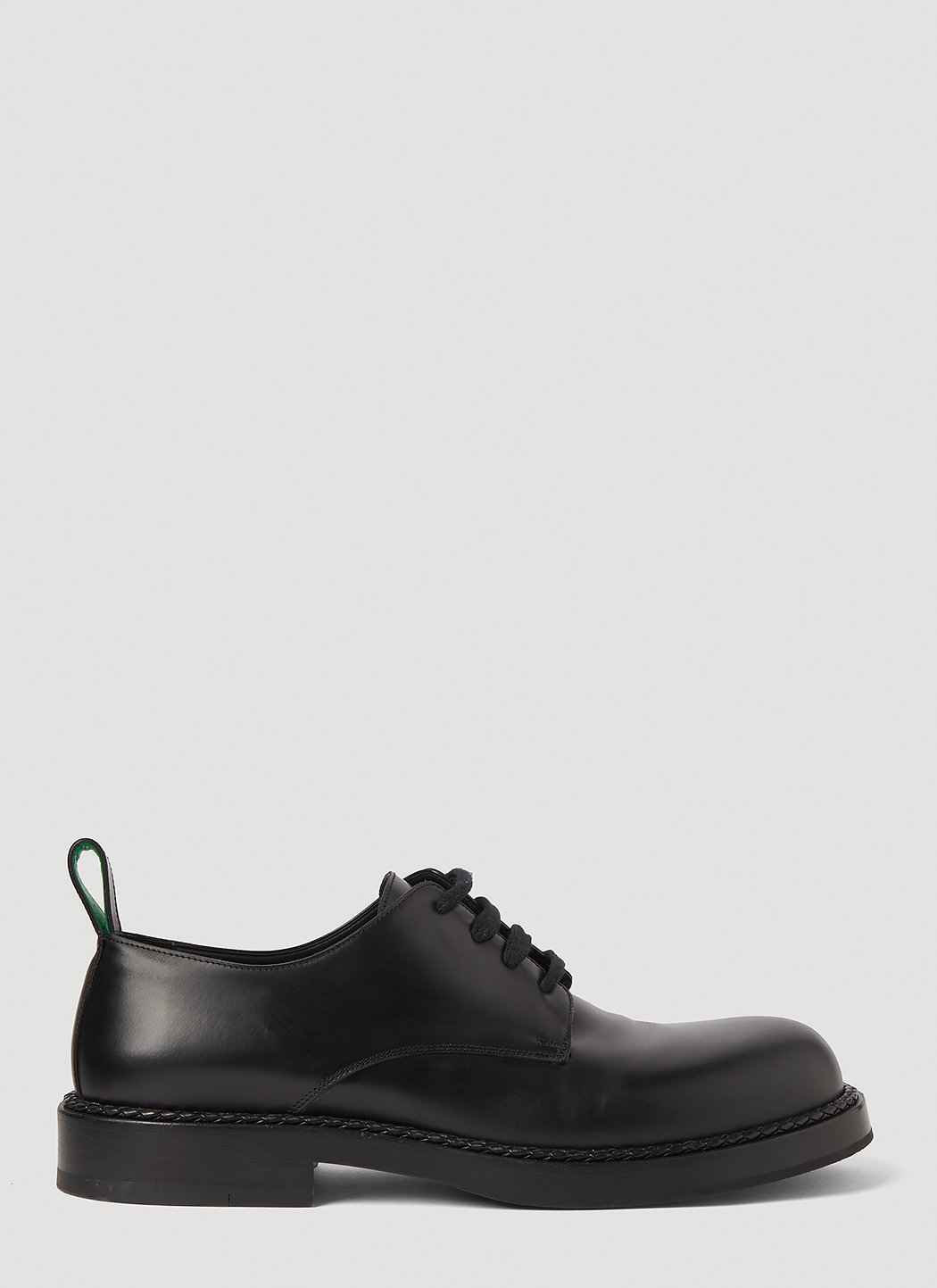 Bottega Veneta Men's' Strut Lace-Up Shoes in Black | LN-CC®