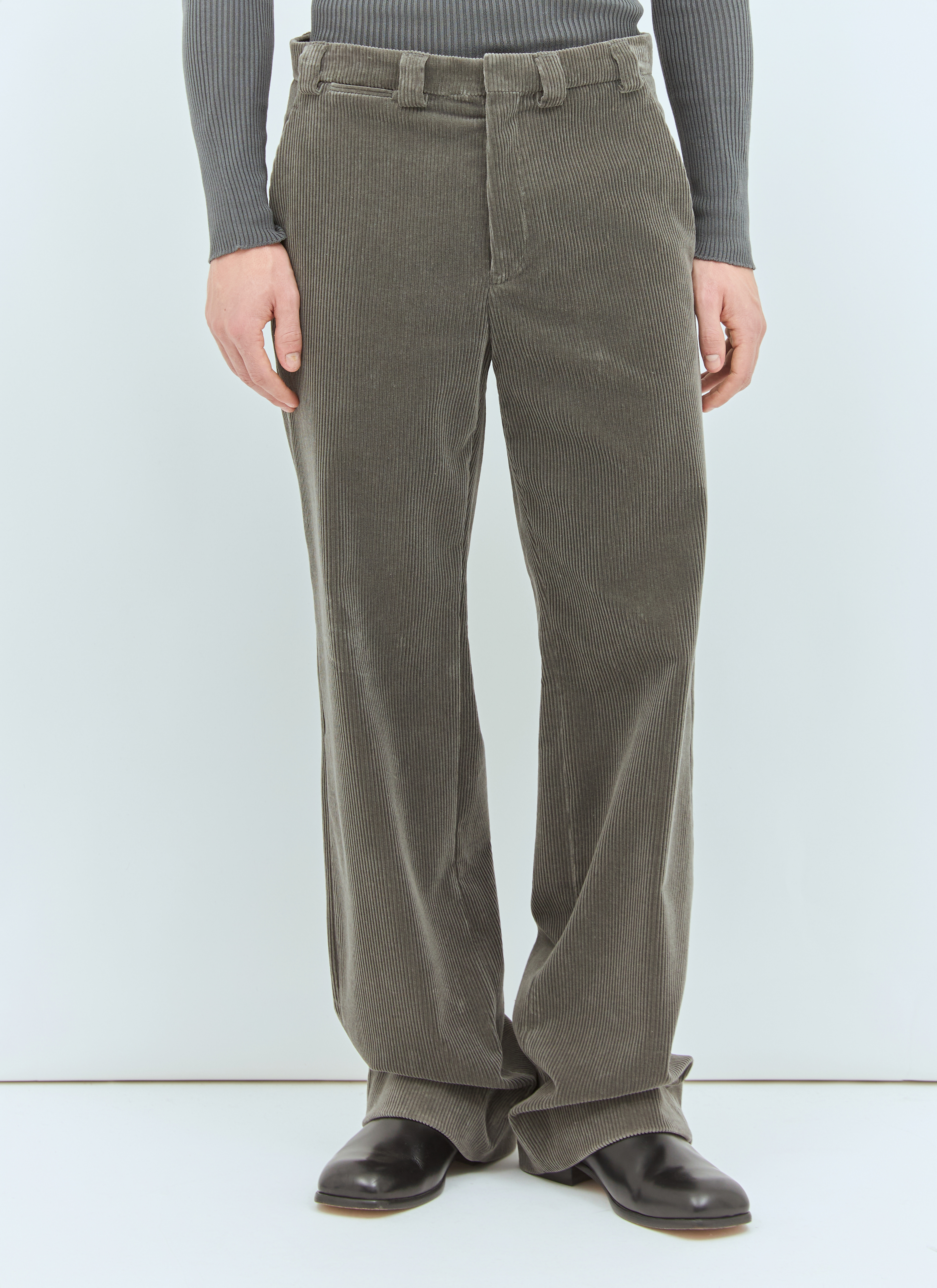 RIER Men's' Corduroy Pants in Grey | LN-CC®