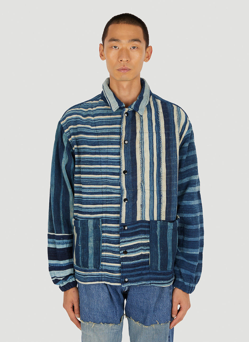 Indigo Coach Jacket