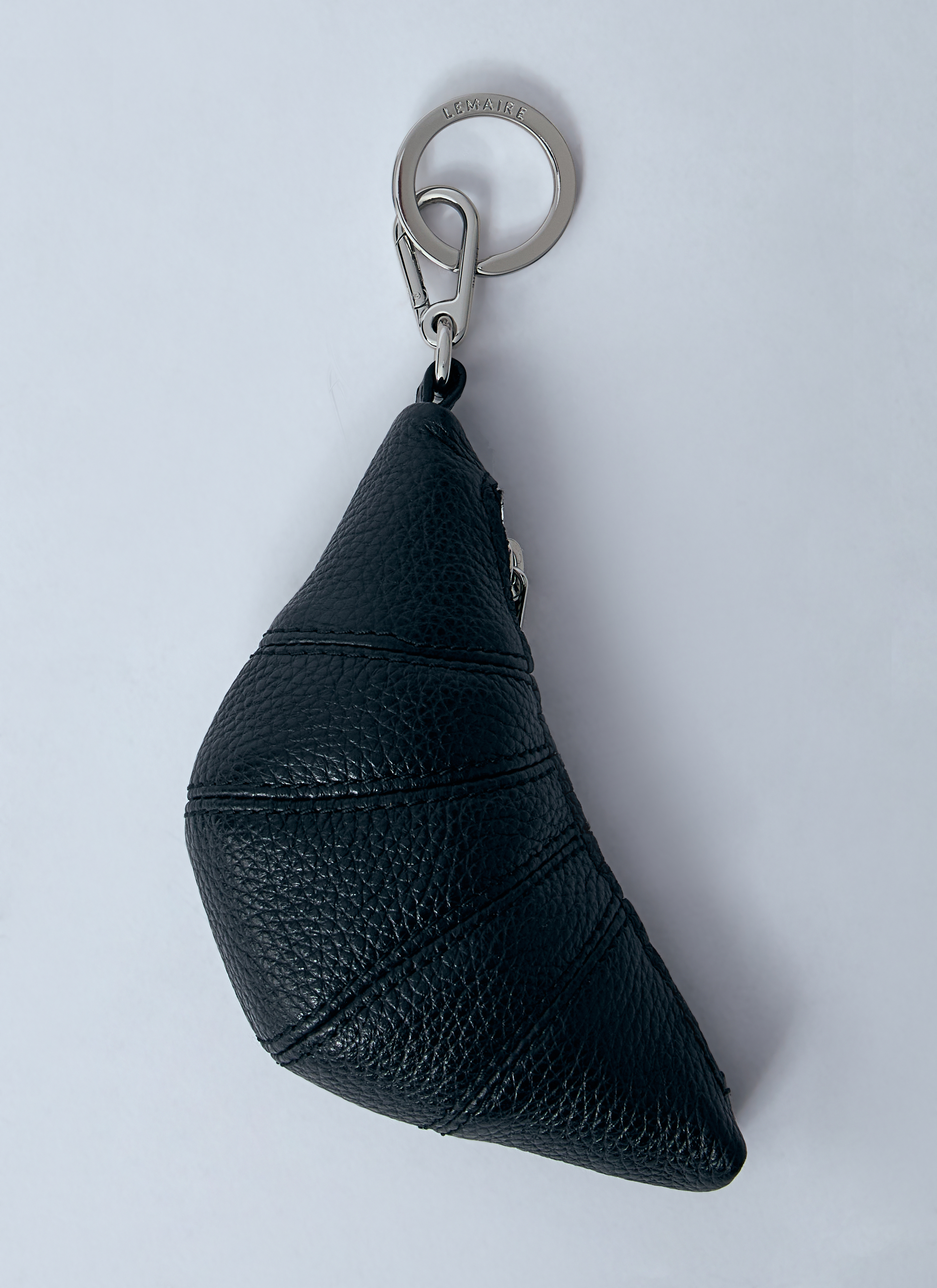 Lemaire Mini Croissant Keyring in Black | LN-CC®