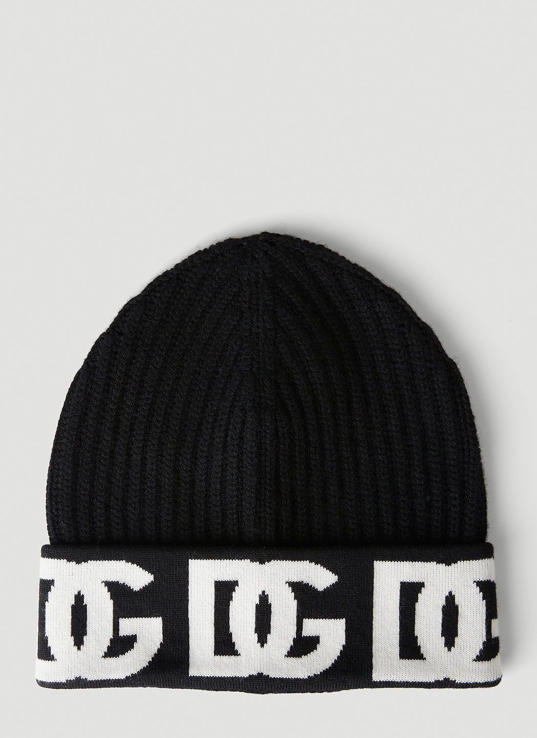 Dolce&Gabbana Logo Jacquard Beanie Hat