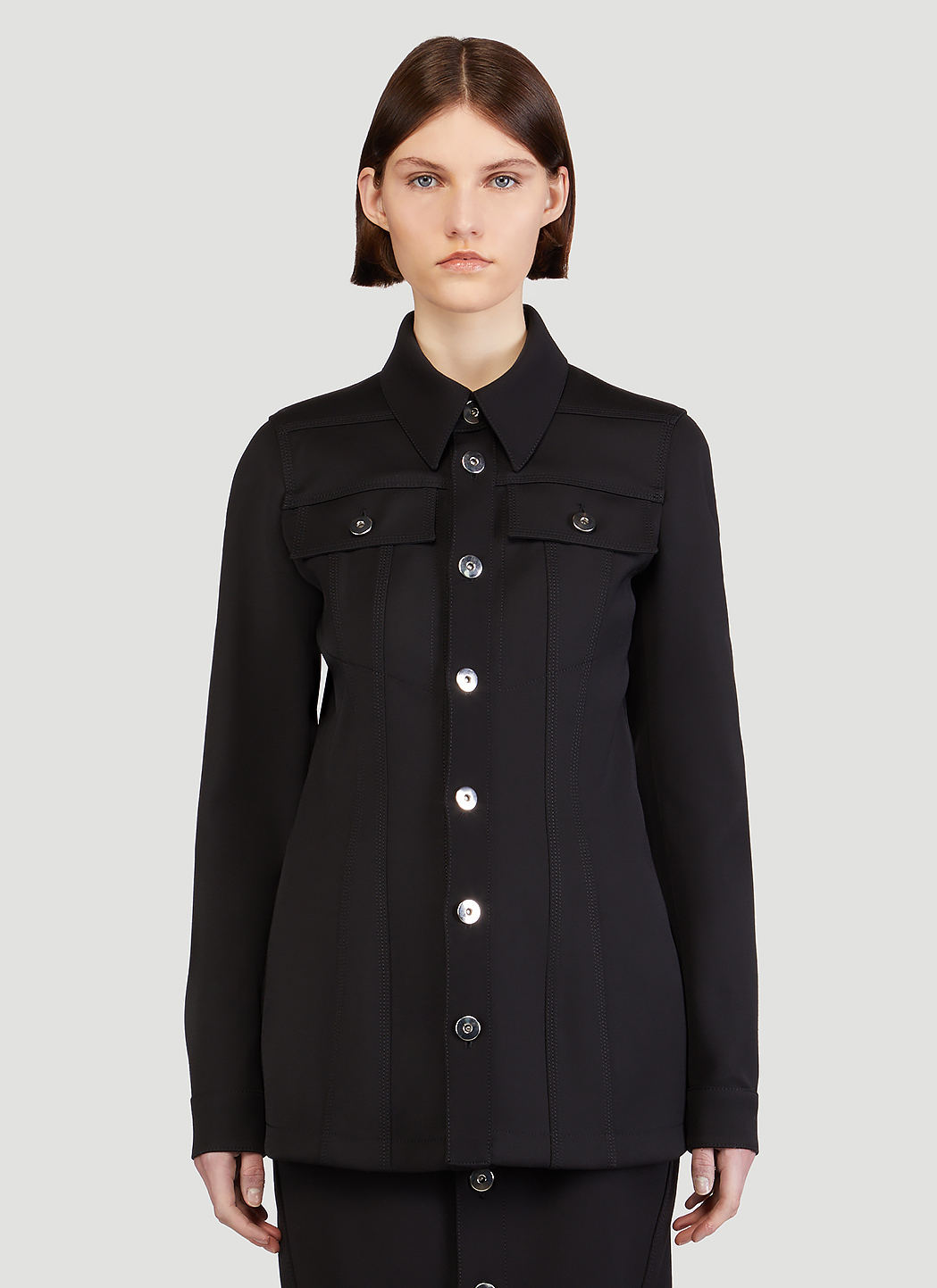 Double Stretch Wool Cavalry Shirt