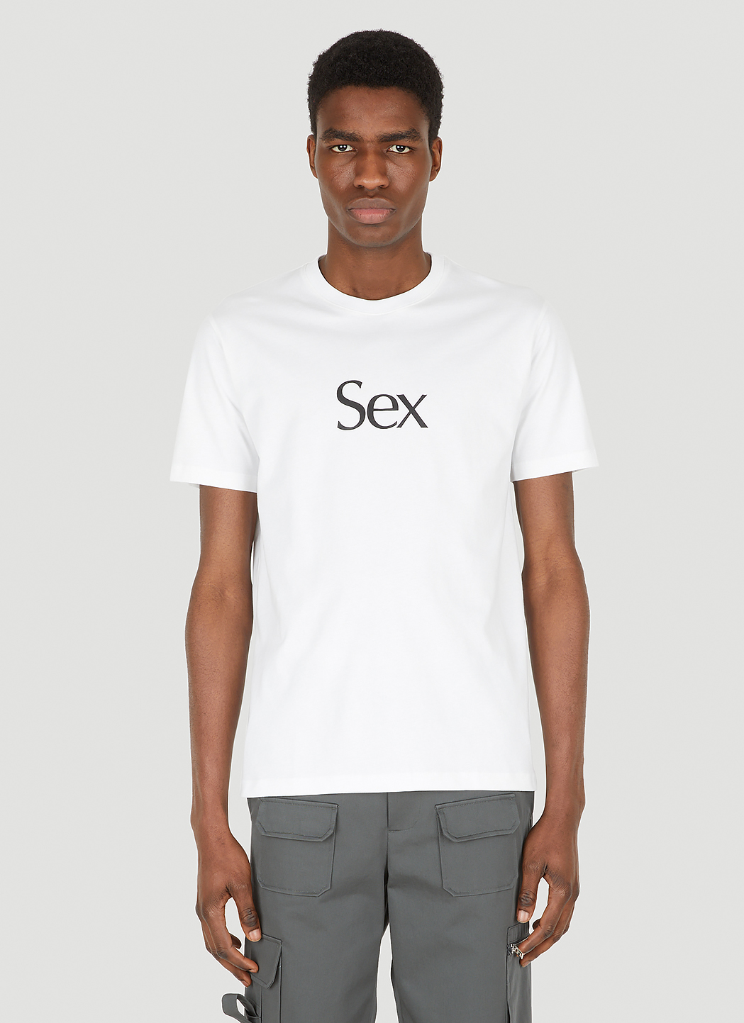 More Joy Sex Classic T-Shirt in White | LN-CC